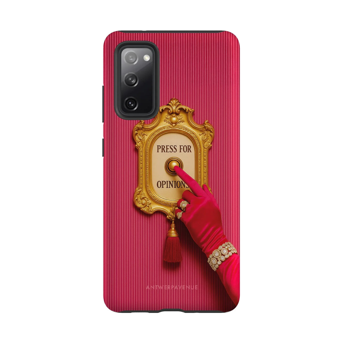 Press for opinions - Case - Galaxy S20 FE mockup