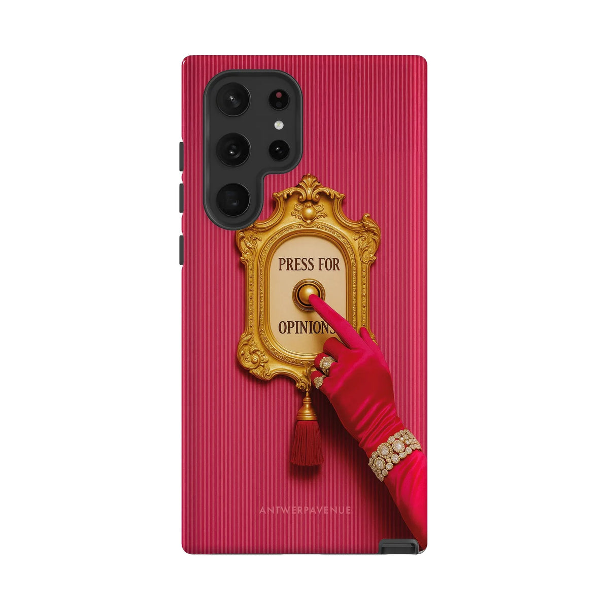 Press for opinions - Case - Galaxy S22 Ultra mockup