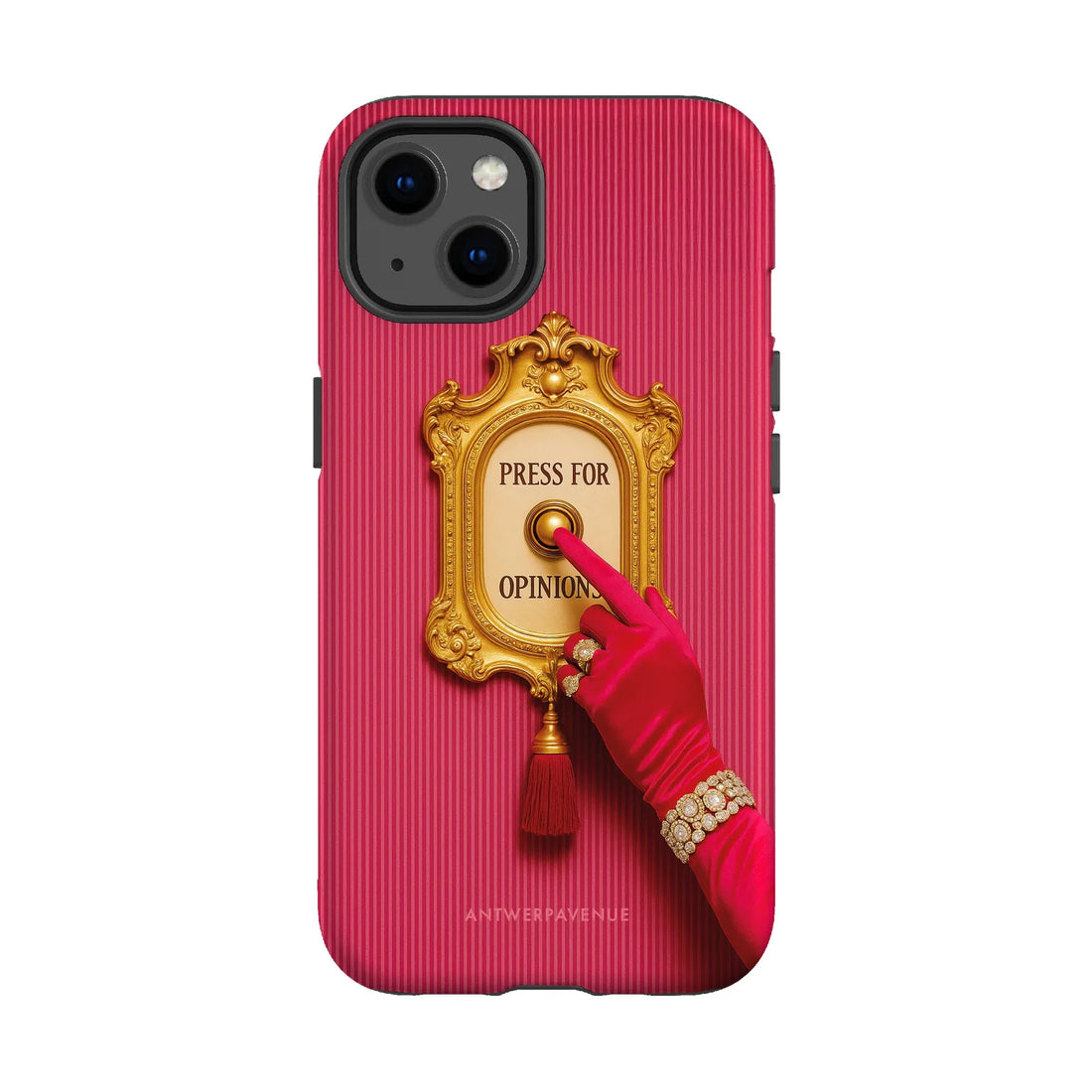 Press for opinions - Case - iPhone 13 mockup