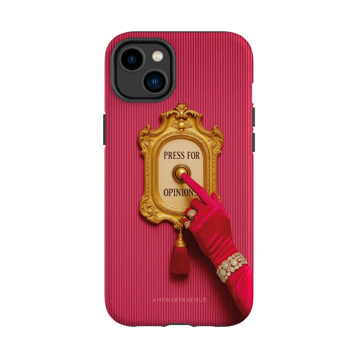 Press for opinions - Case - iPhone 14 Plus mockup