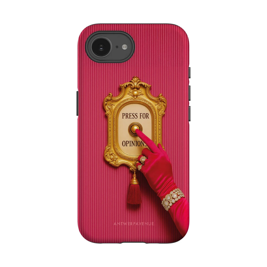 Press for opinions - Case - iPhone 16e mockup
