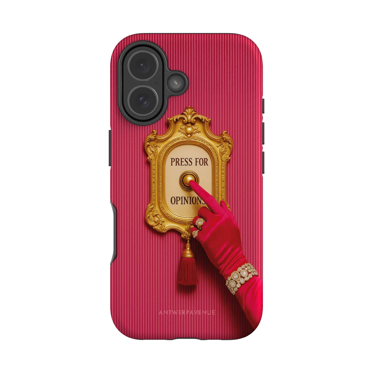 Press for opinions - Case - iPhone 17 mockup