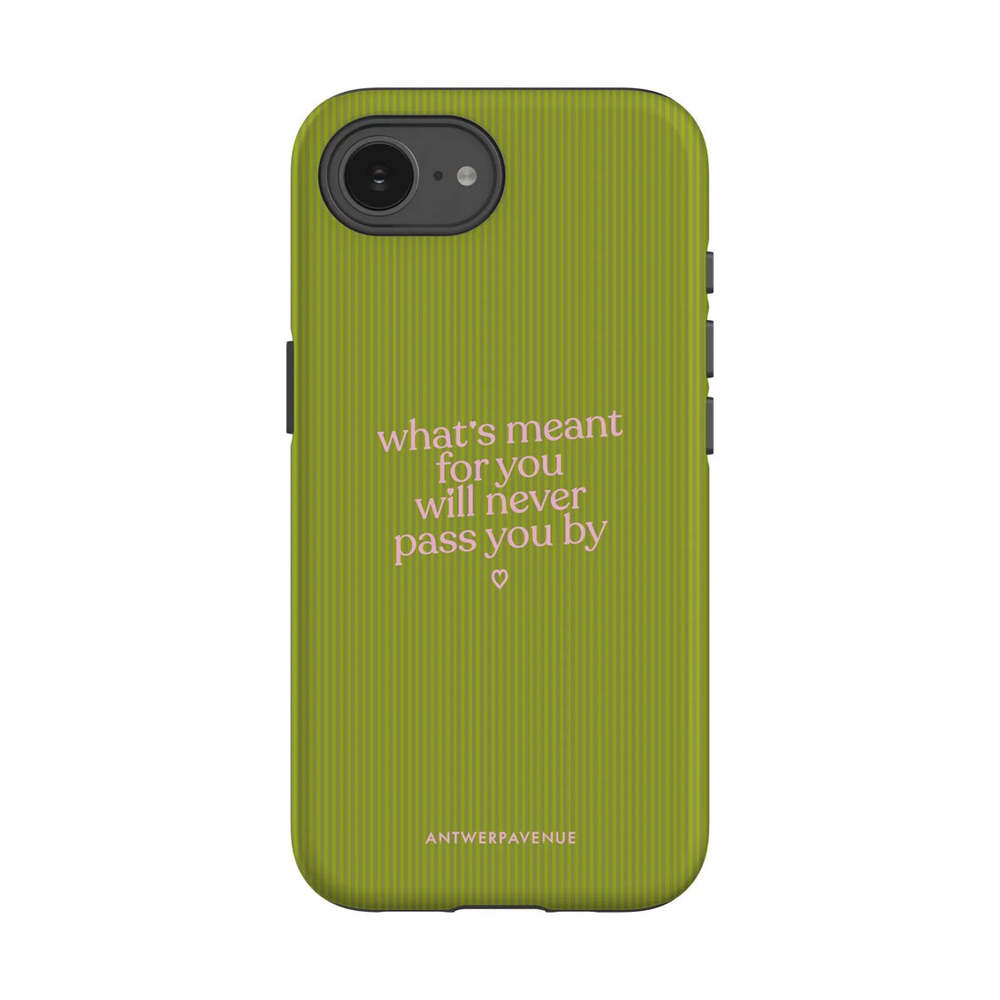 What's meant for you green - Case - iPhone 16e mockup