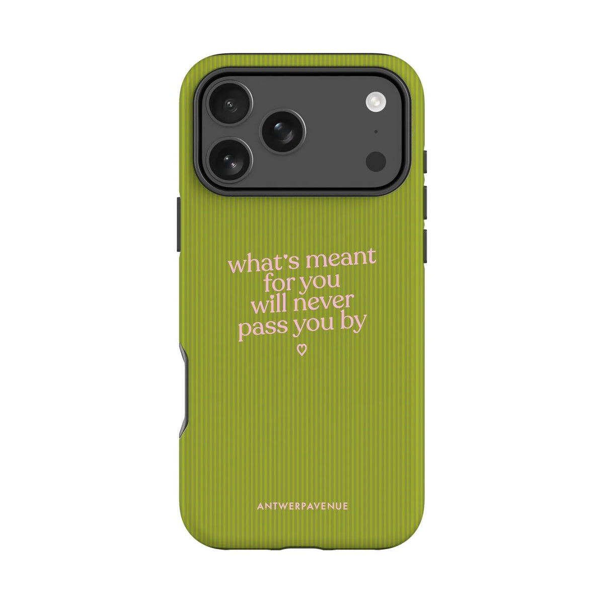 What's meant for you gsm-hoesje in groen voor iPhone