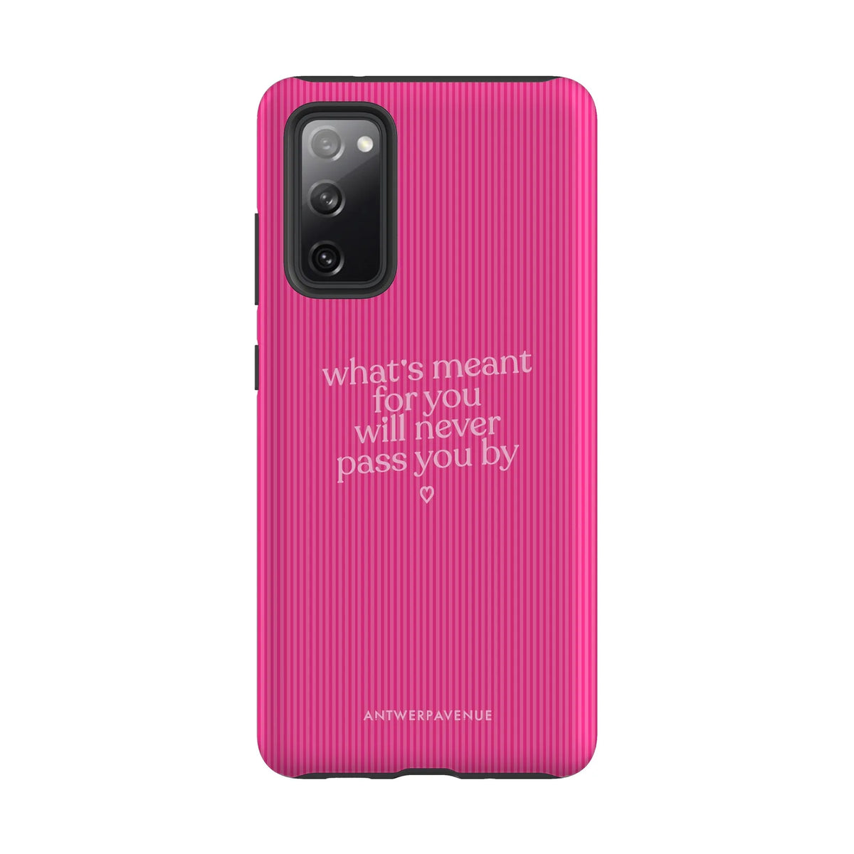 What's meant for you pink - Case - Galaxy S20 FE mockup