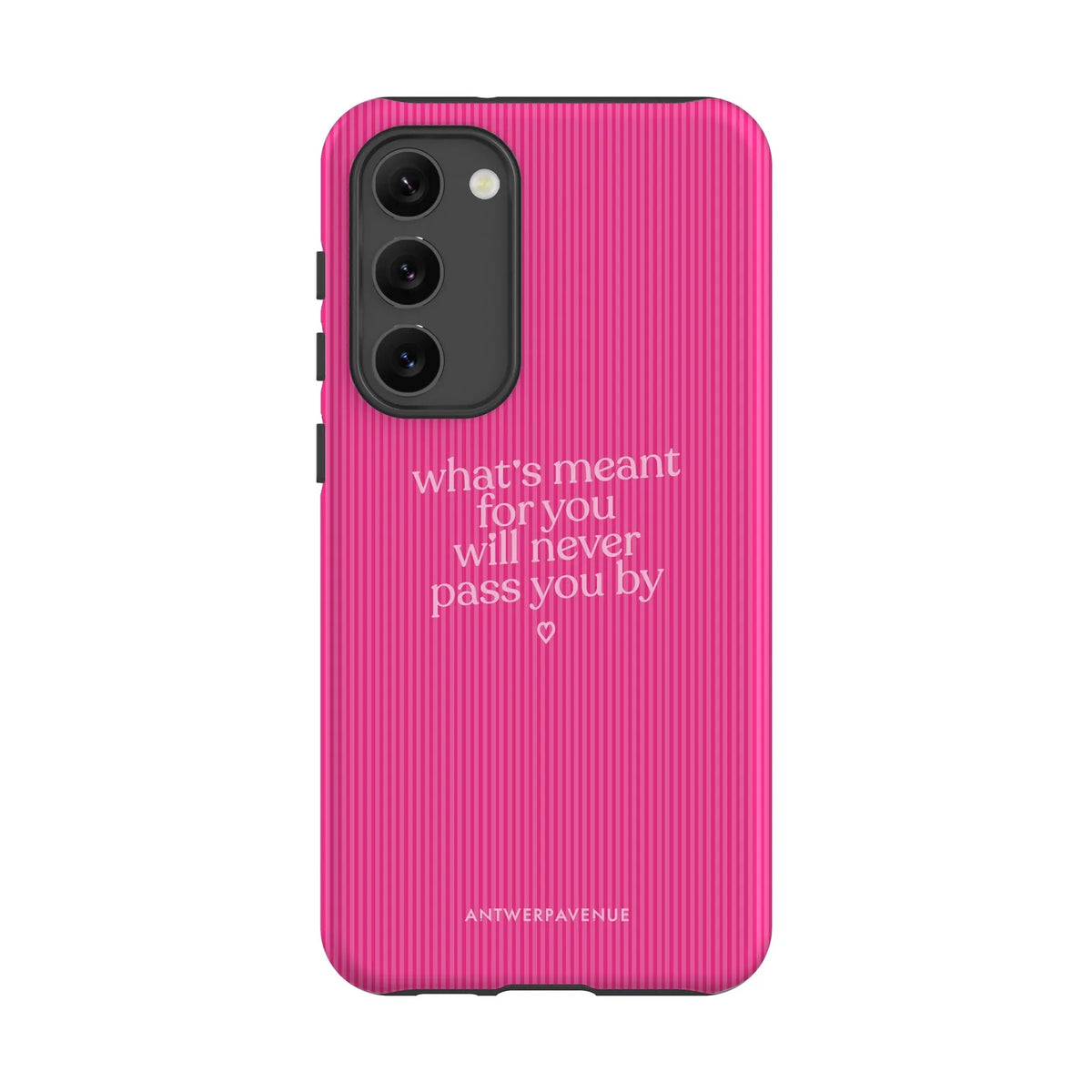 What's meant for you pink - Case - Galaxy S23 Plus mockup