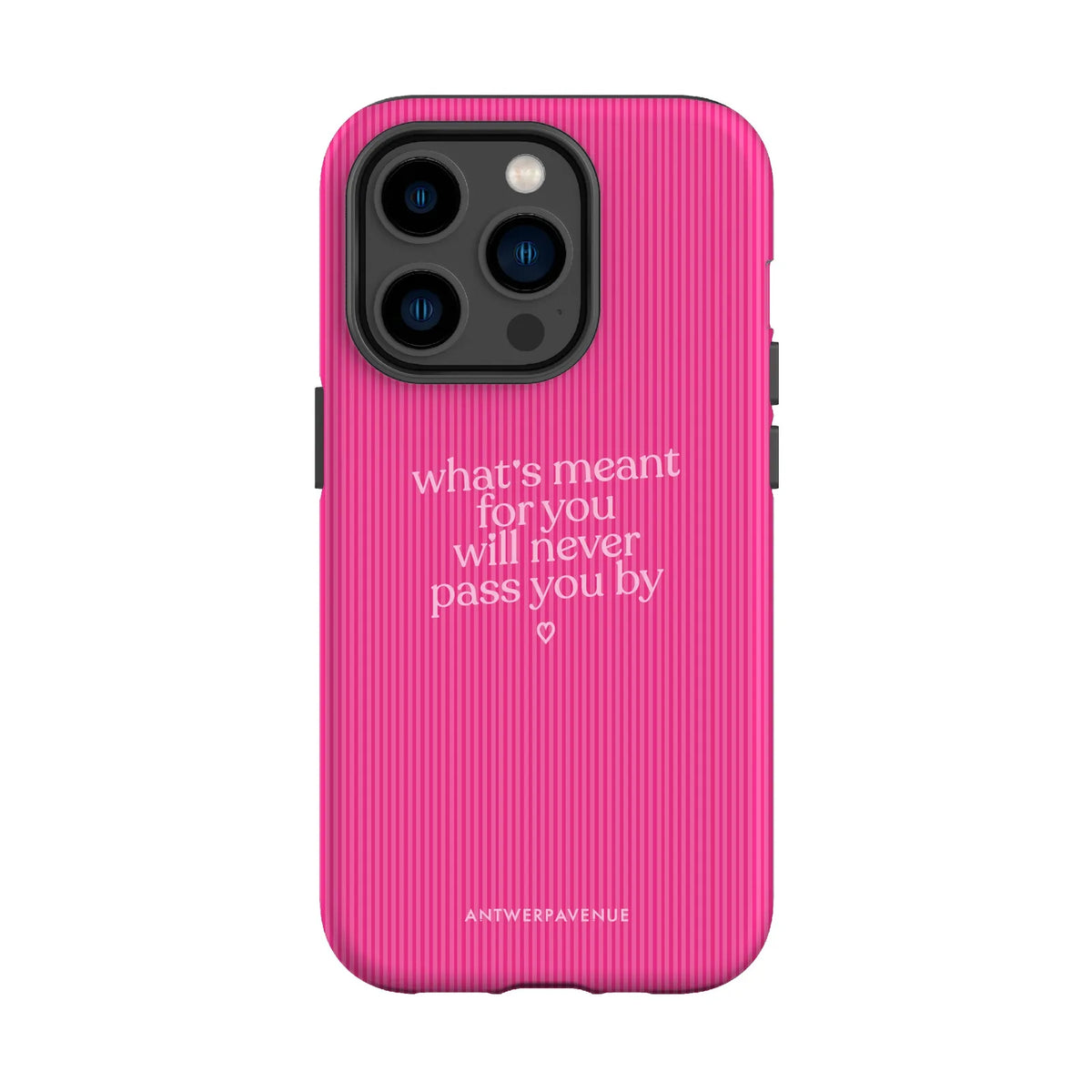 What's meant for you pink - Case - iPhone 14 Pro mockup