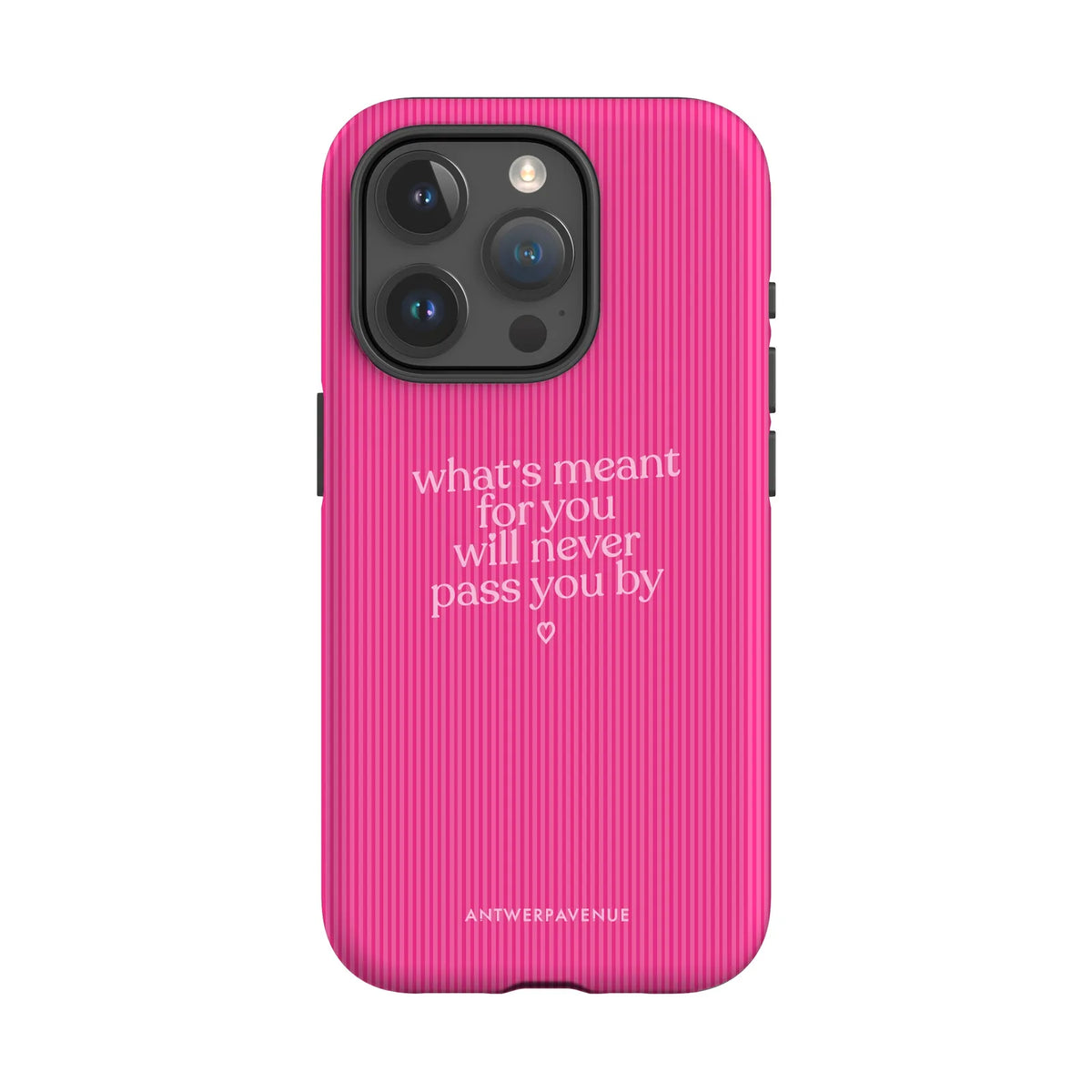 What's meant for you pink - Case - iPhone 15 Pro mockup