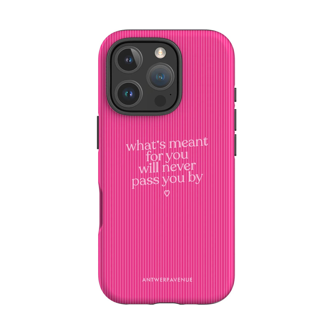 What's meant for you pink - Case - iPhone 16 Pro mockup