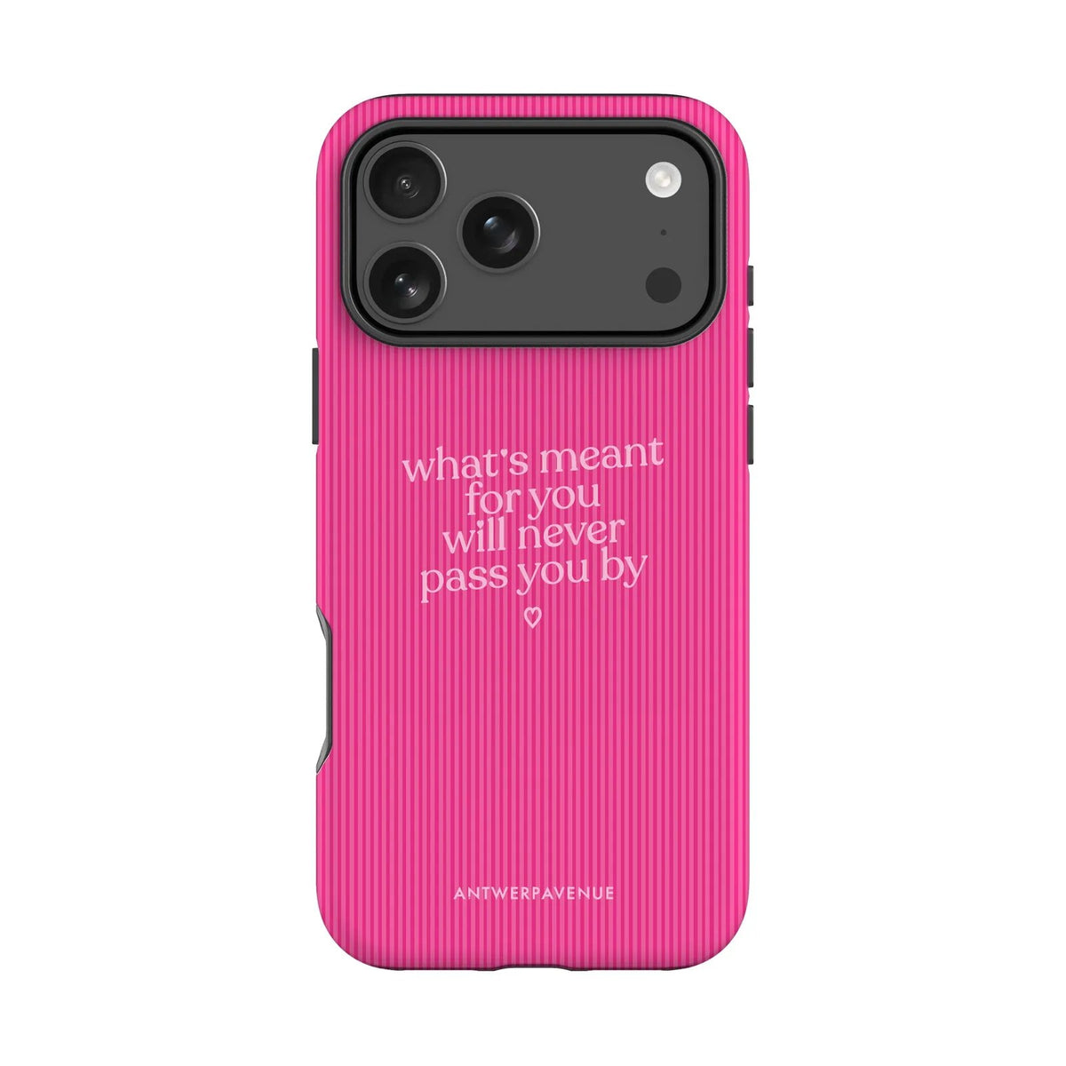 What's meant for you gsm-hoesje in roze voor iPhone