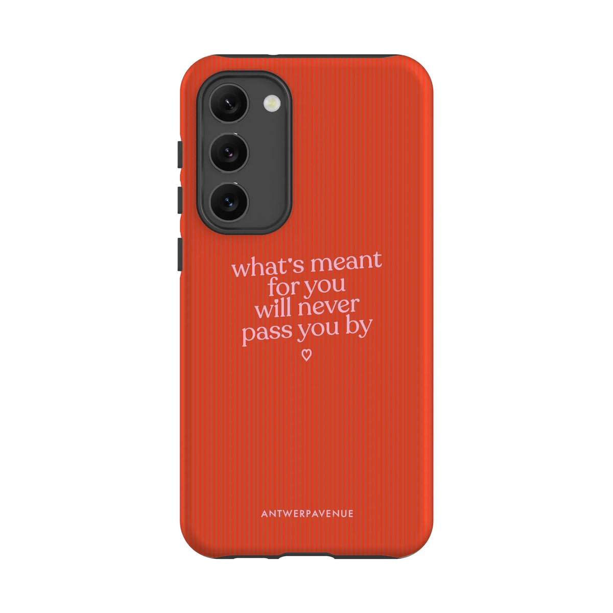 What's meant for you orange - Case - Galaxy S23 Plus mockup
