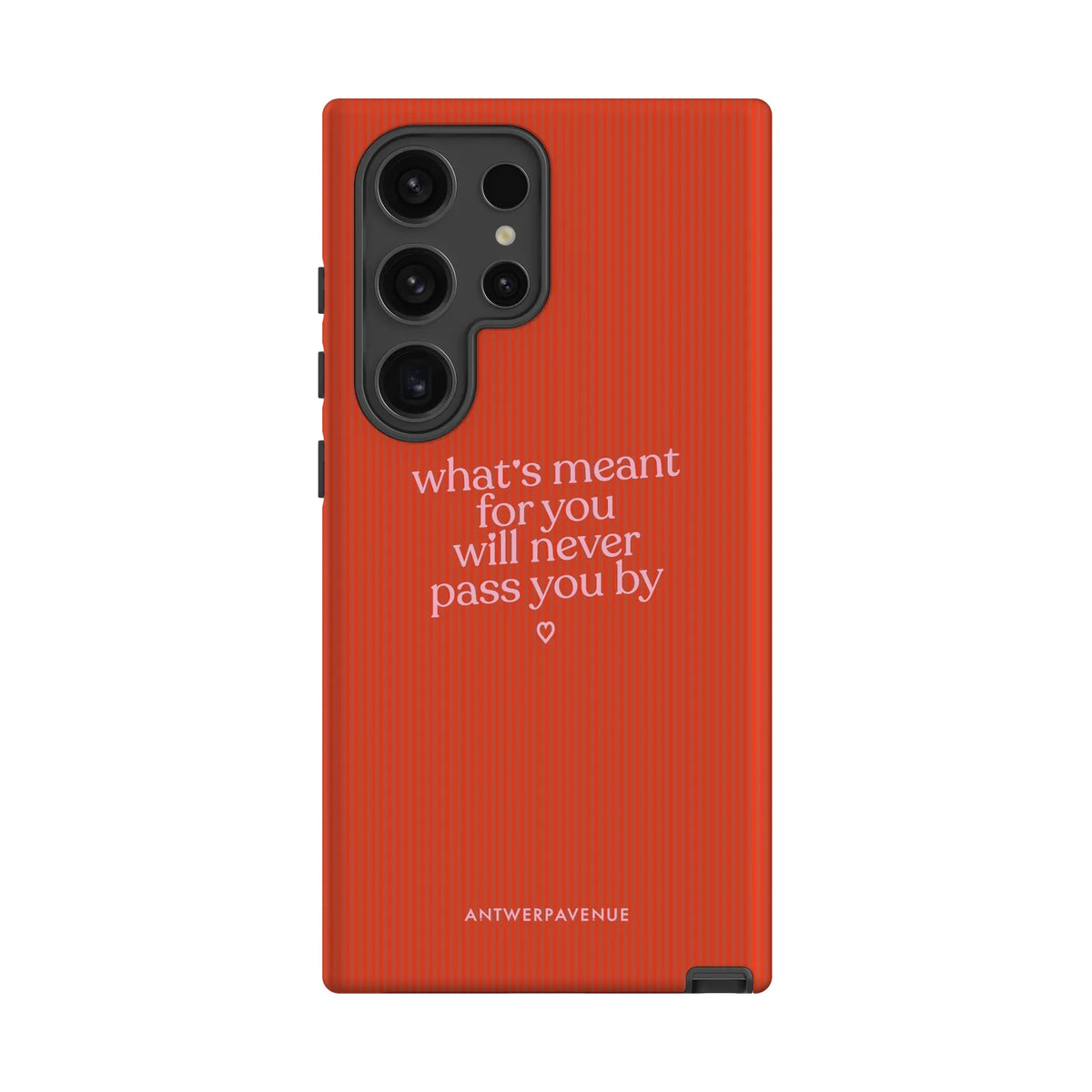What's meant for you orange - Case - Galaxy S24 Ultra mockup
