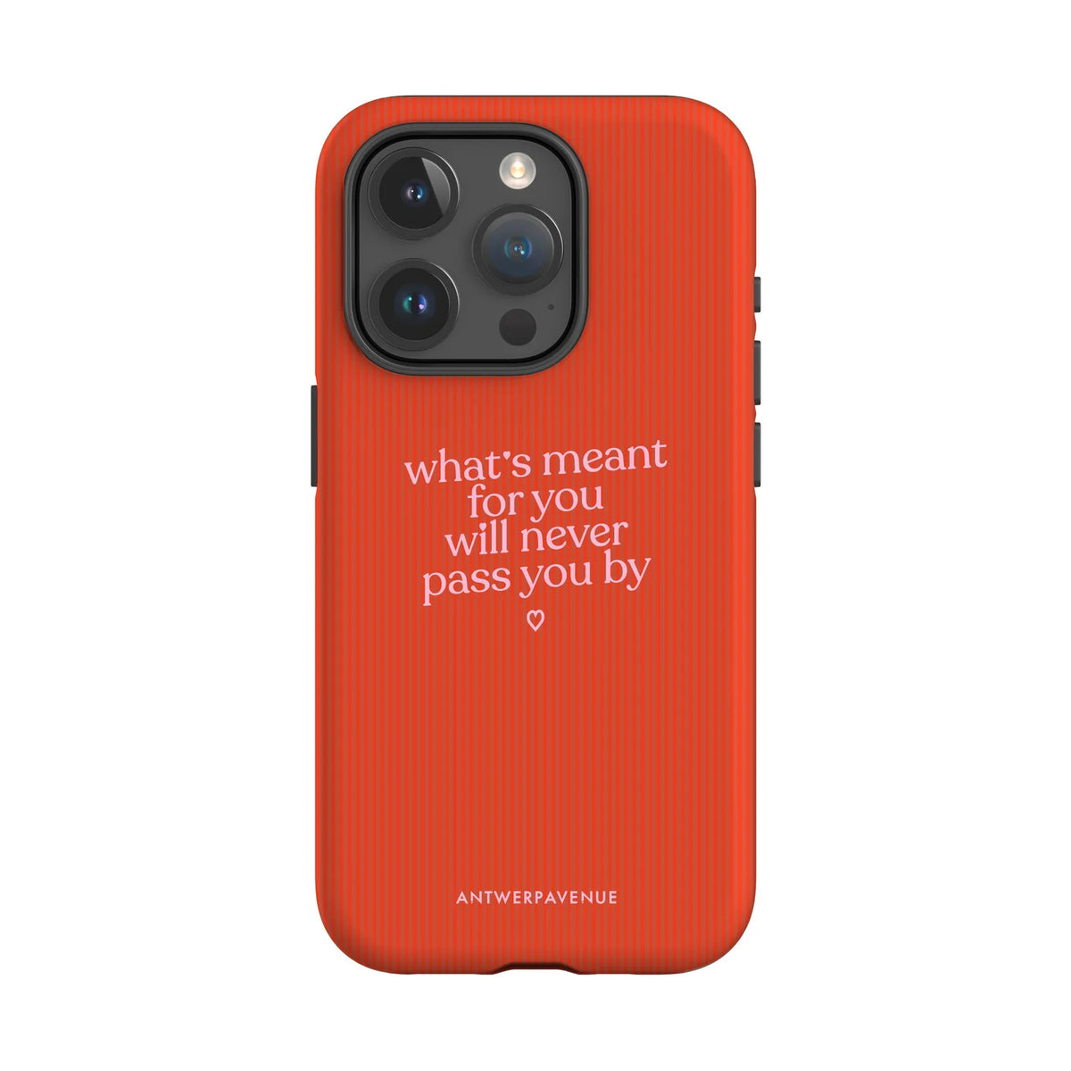 What's meant for you orange - Case - iPhone 15 Pro mockup
