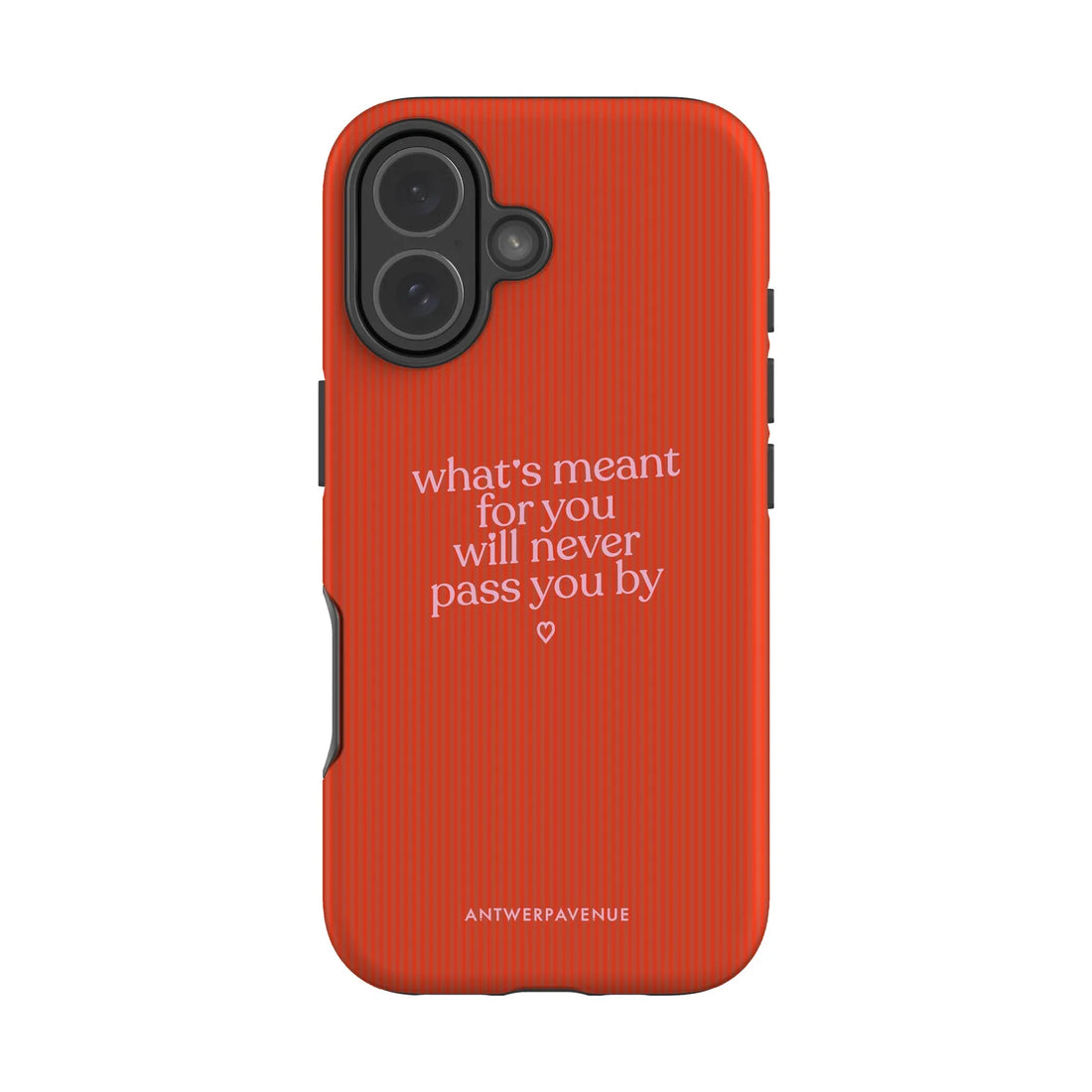What's meant for you orange - Case - iPhone 17 mockup