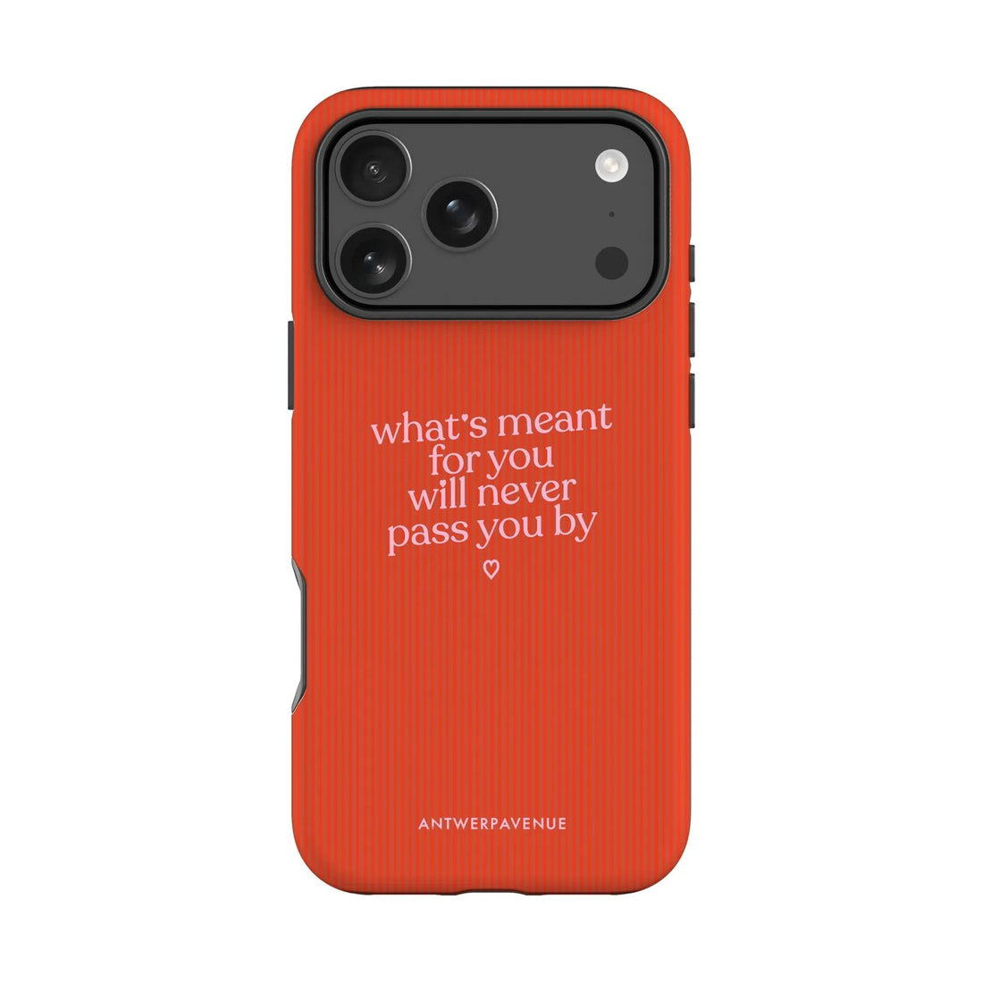 What's meant for you orange - Case - iPhone Pro mockup