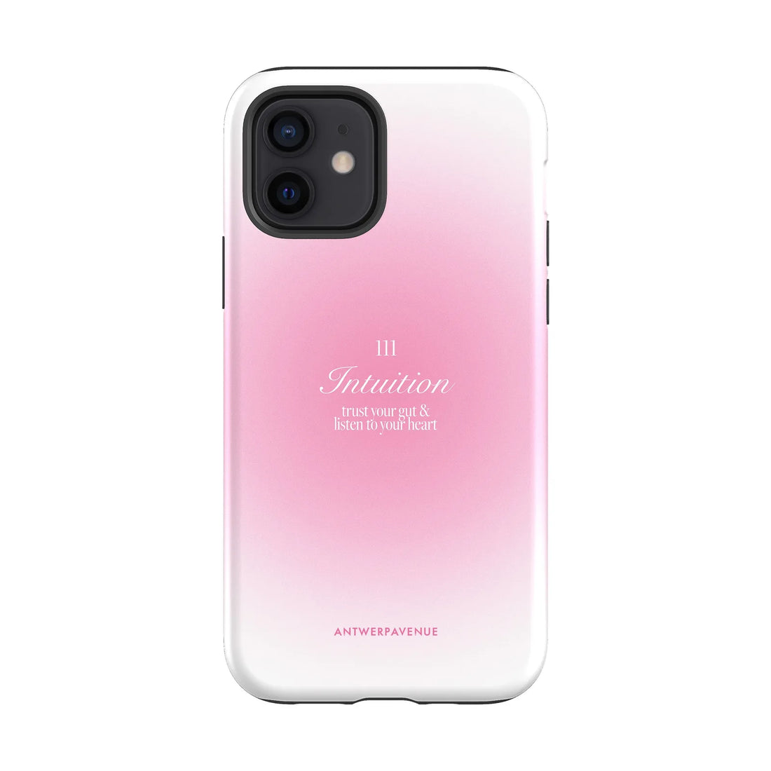 111 Intuition - Pink Case - iPhone 12 mockup