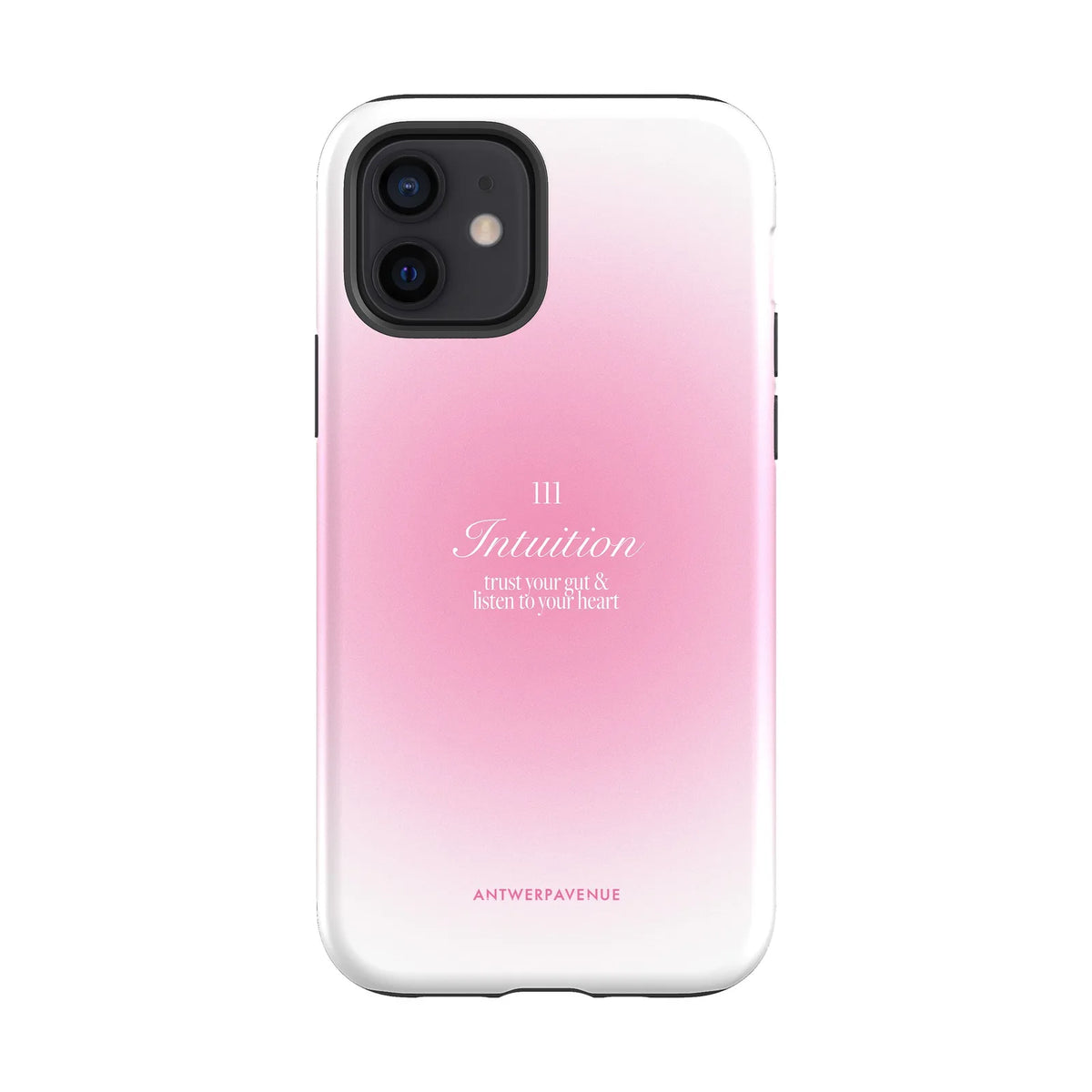 111 Intuition - Pink Case - iPhone 12 mockup