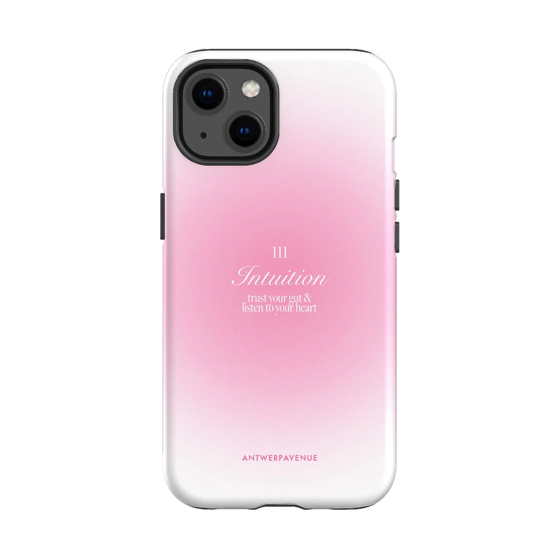 111 Intuition - Pink Case - iPhone 13 mockup