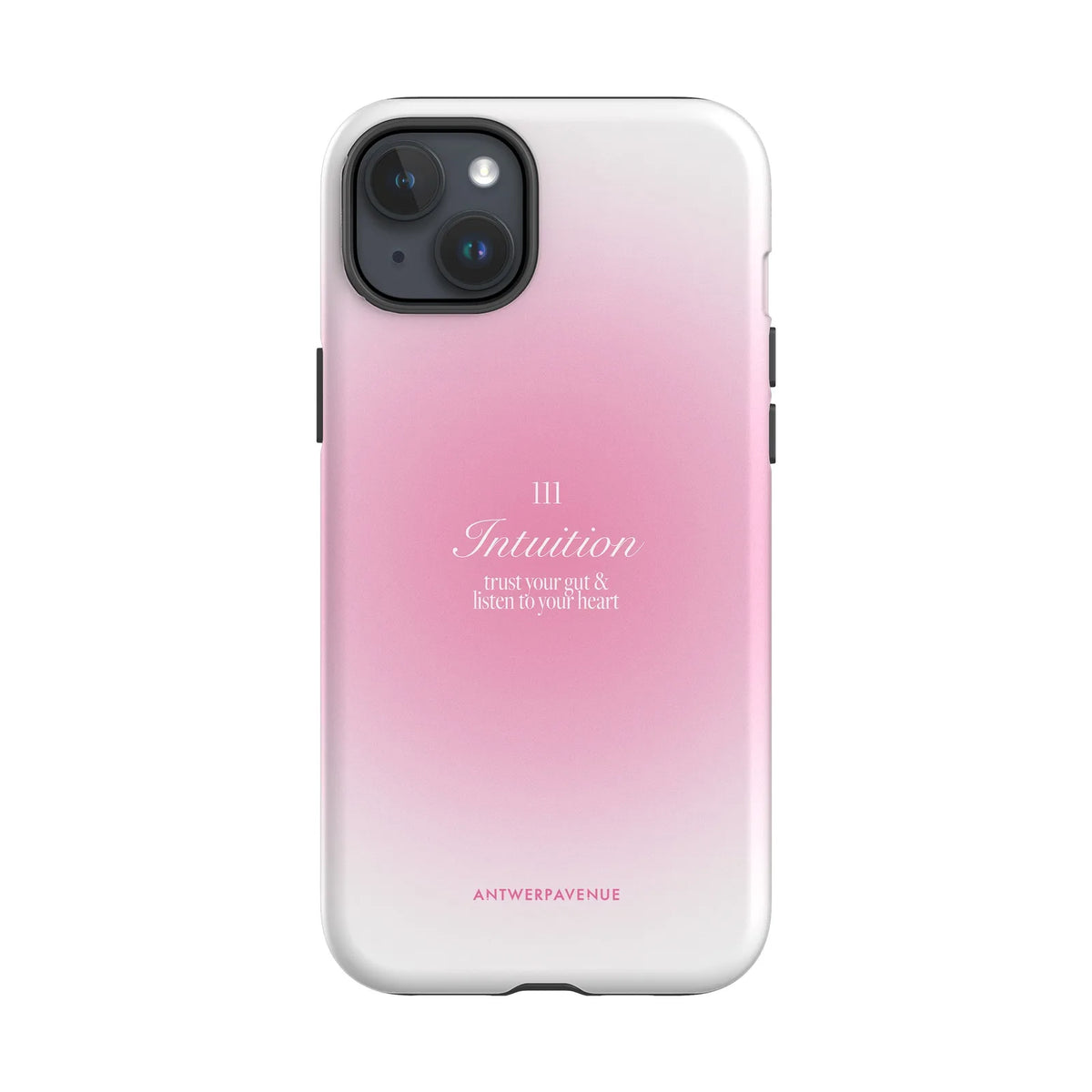 111 Intuition - Pink Case - iPhone 15 Plus mockup