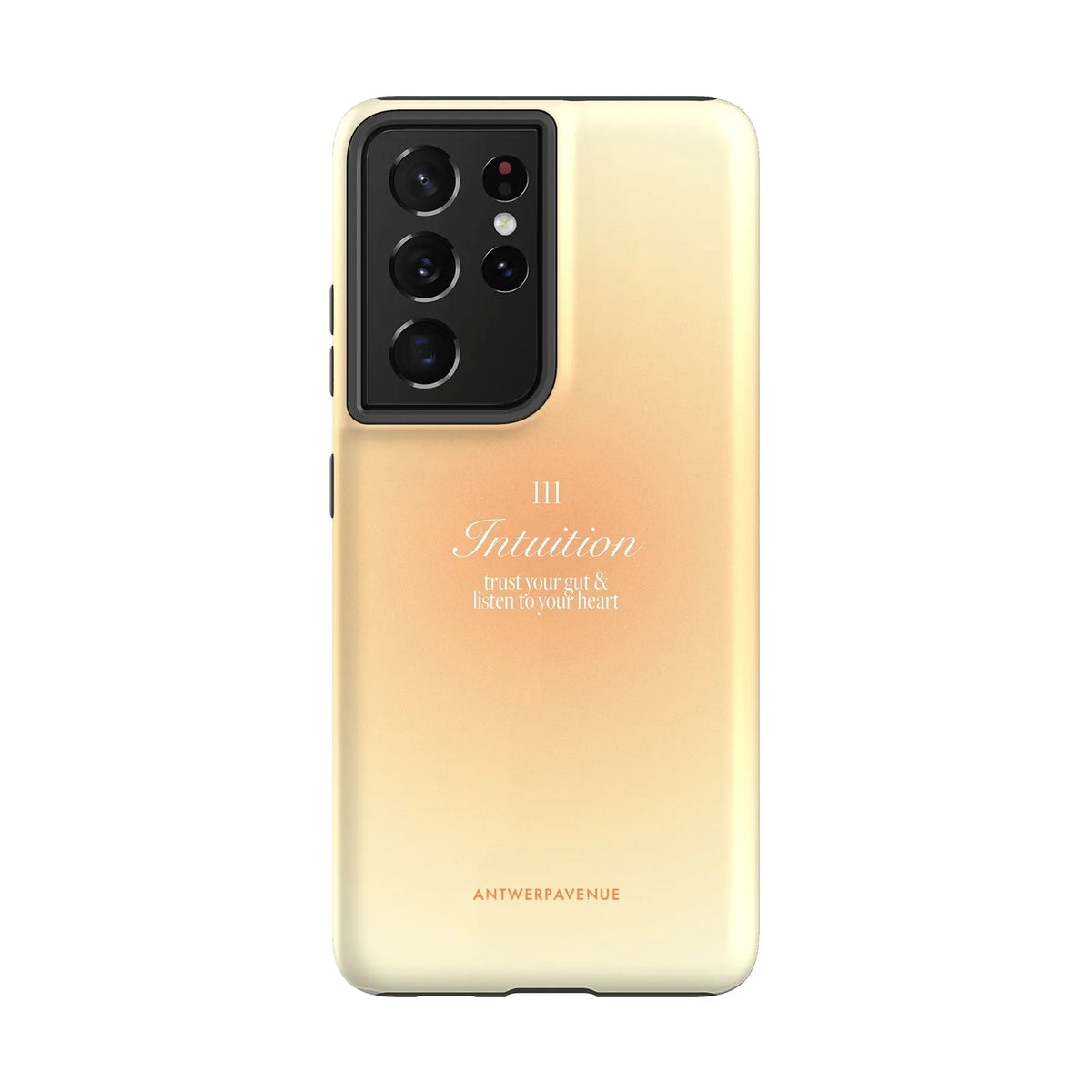 111 Intuition - Yellow Case - Galaxy S21 Ultra mockup