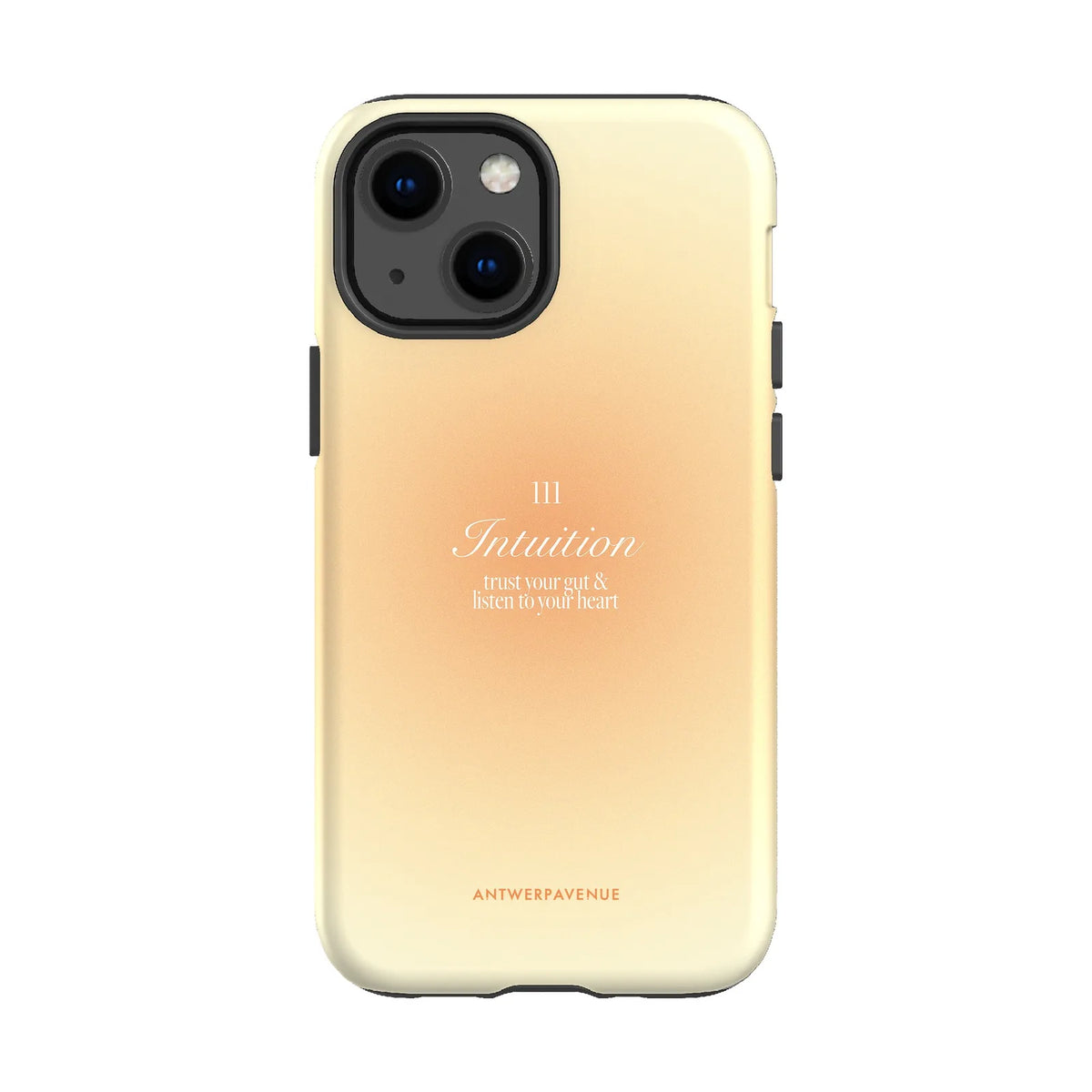 111 Intuition - Yellow Case - iPhone 13 Mini mockup