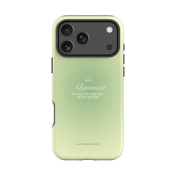 222 Alignment gsm-hoesje in groen voor iPhone