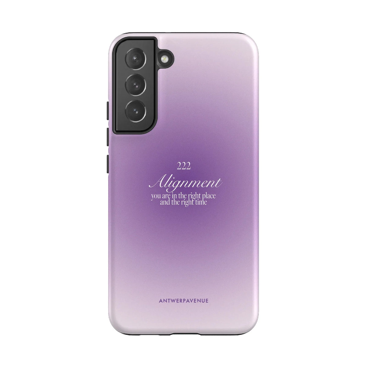 222 Alignment - Purple Case - Galaxy S22 Plus mockup