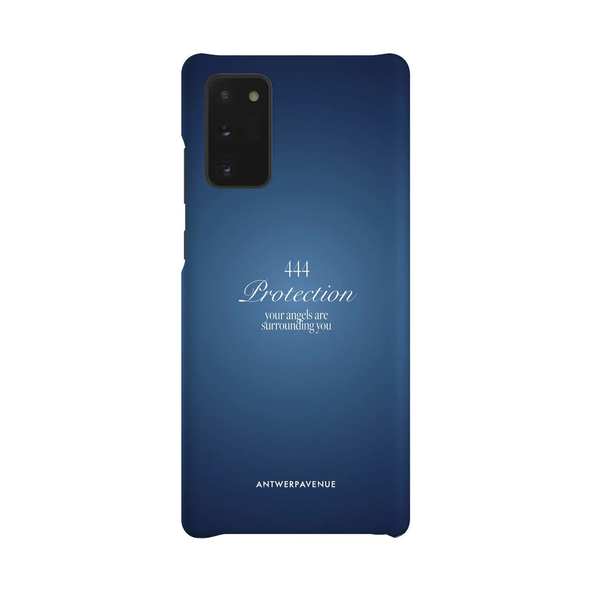 444 Protection - Blue Case - Galaxy Note 20 Snap mockup