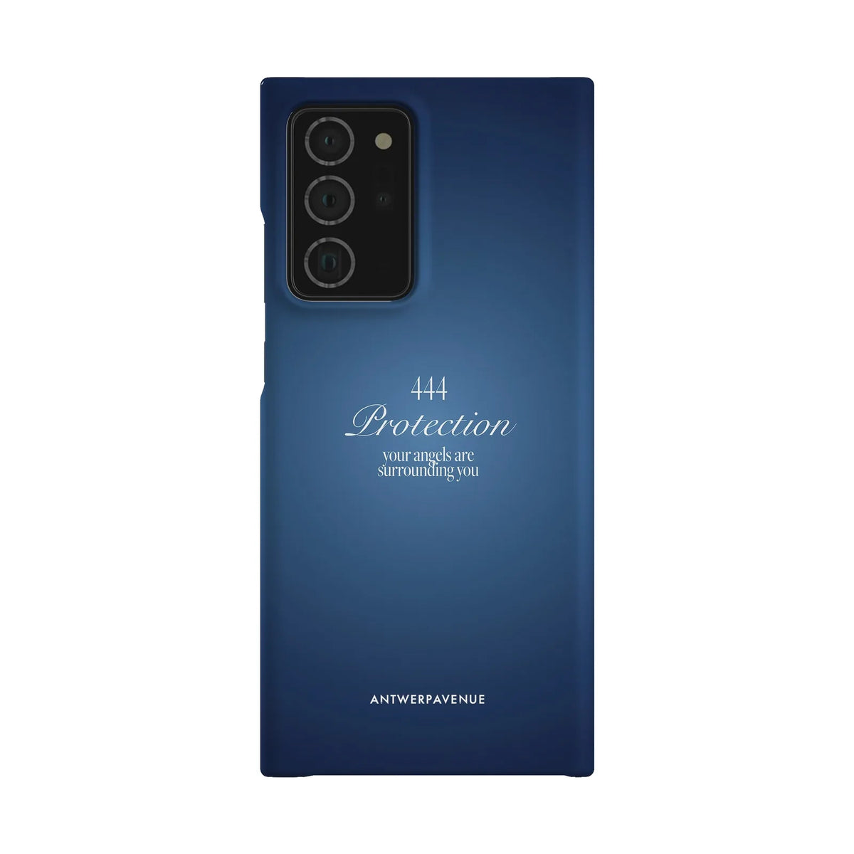 444 Protection - Blue Case - Galaxy Note 20 Ultra Snap mockup