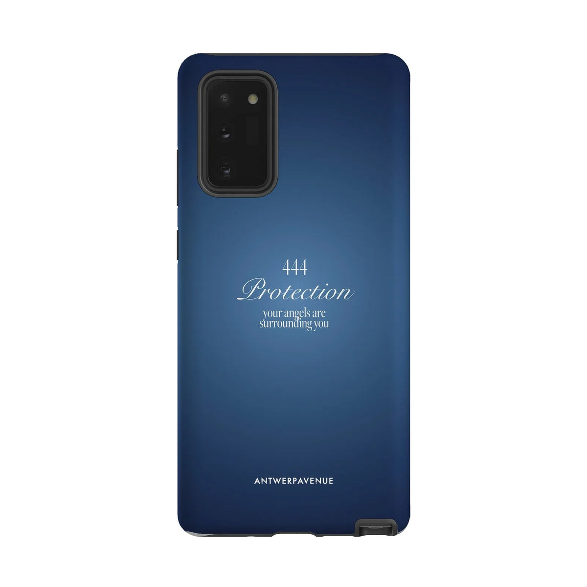 444 Protection - Blue Case - Galaxy Note 20 mockup