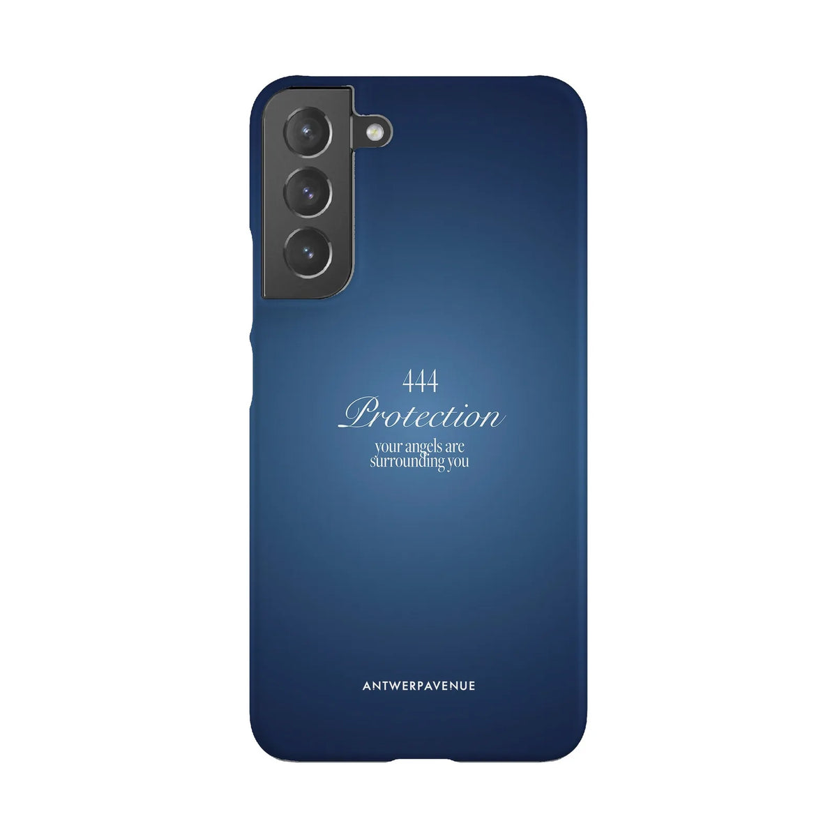444 Protection - Blue Case - Galaxy S22 Plus Snap mockup