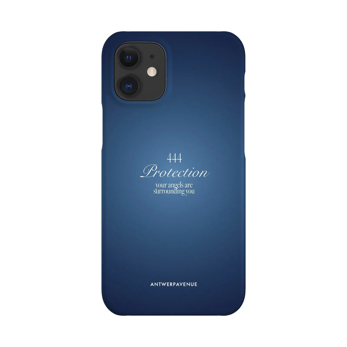 444 Protection - Blue Case - iPhone 12 Mini Snap mockup