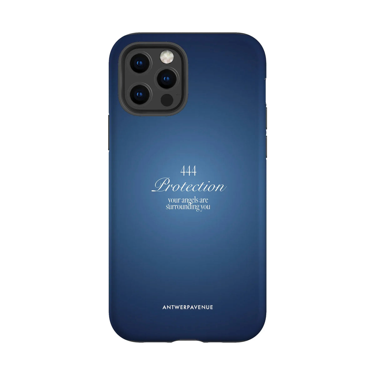 444 Protection - Blue Case - iPhone 12 Pro mockup