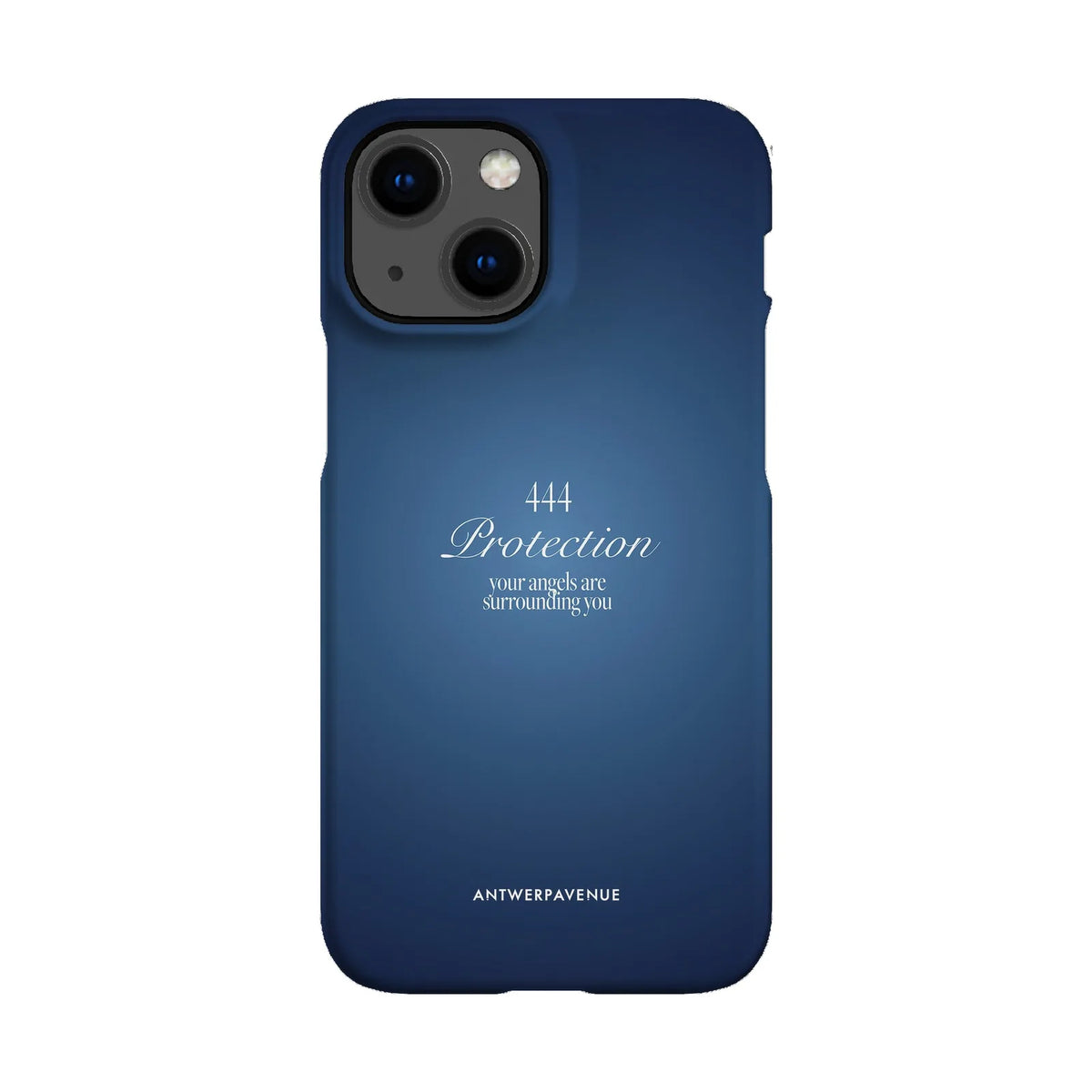 444 Protection - Blue Case - iPhone 13 Mini Snap mockup