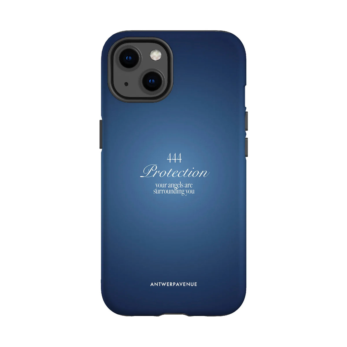 444 Protection - Blue Case - iPhone 13 mockup