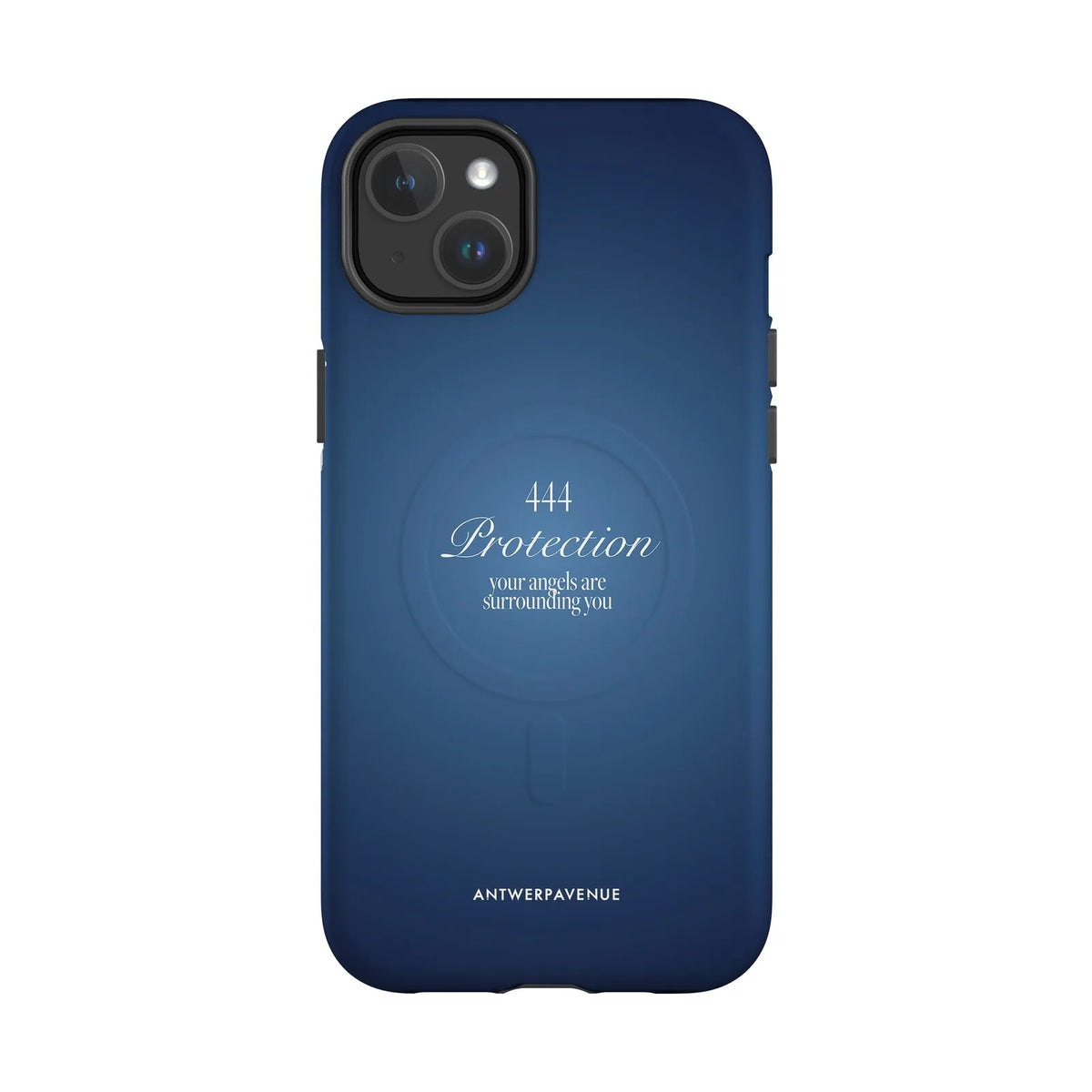 444 Protection - Blue Case - iPhone 14 Plus MagSafe mockup