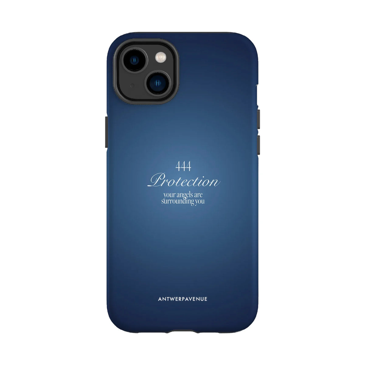 444 Protection - Blue Case - iPhone 14 Plus mockup