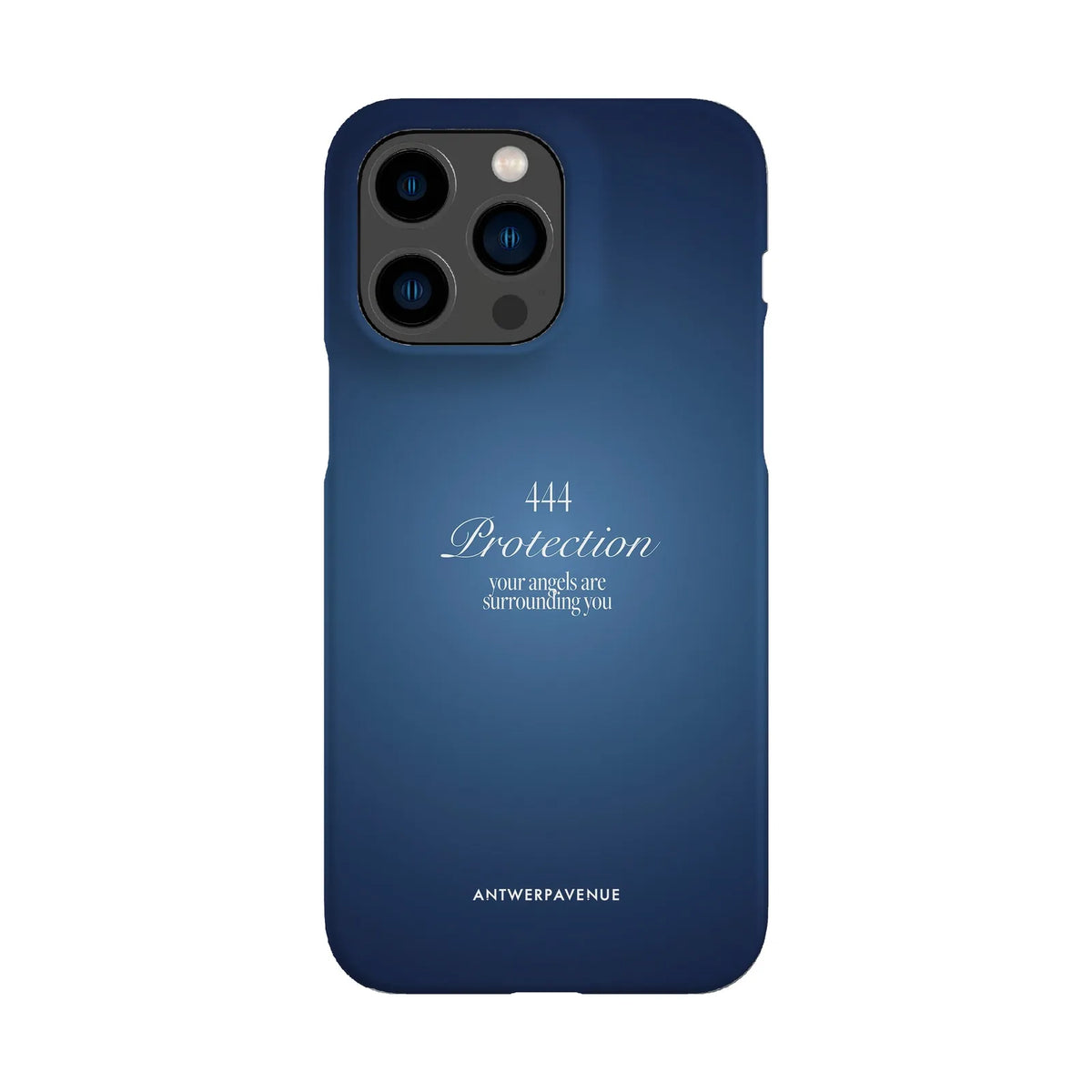 444 Protection - Blue Case - iPhone 14 Pro Max Snap mockup