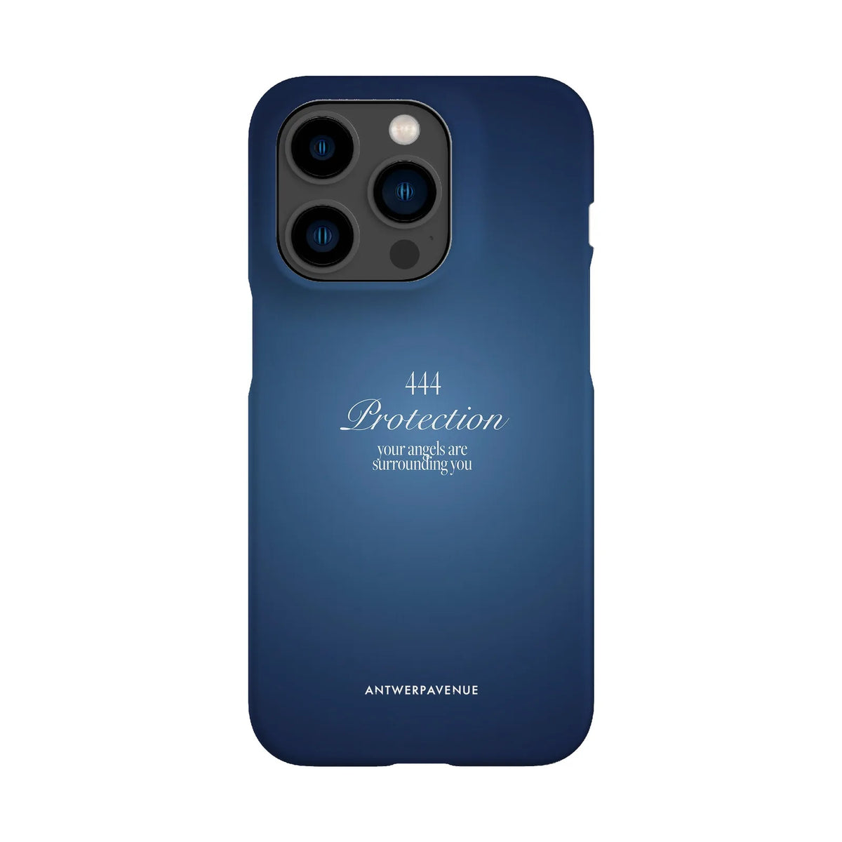 444 Protection - Blue Case - iPhone 14 Pro Snap mockup