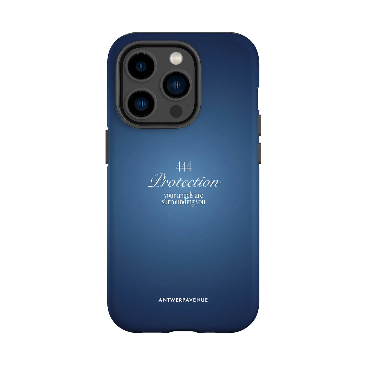 444 Protection - Blue Case - iPhone 14 Pro mockup