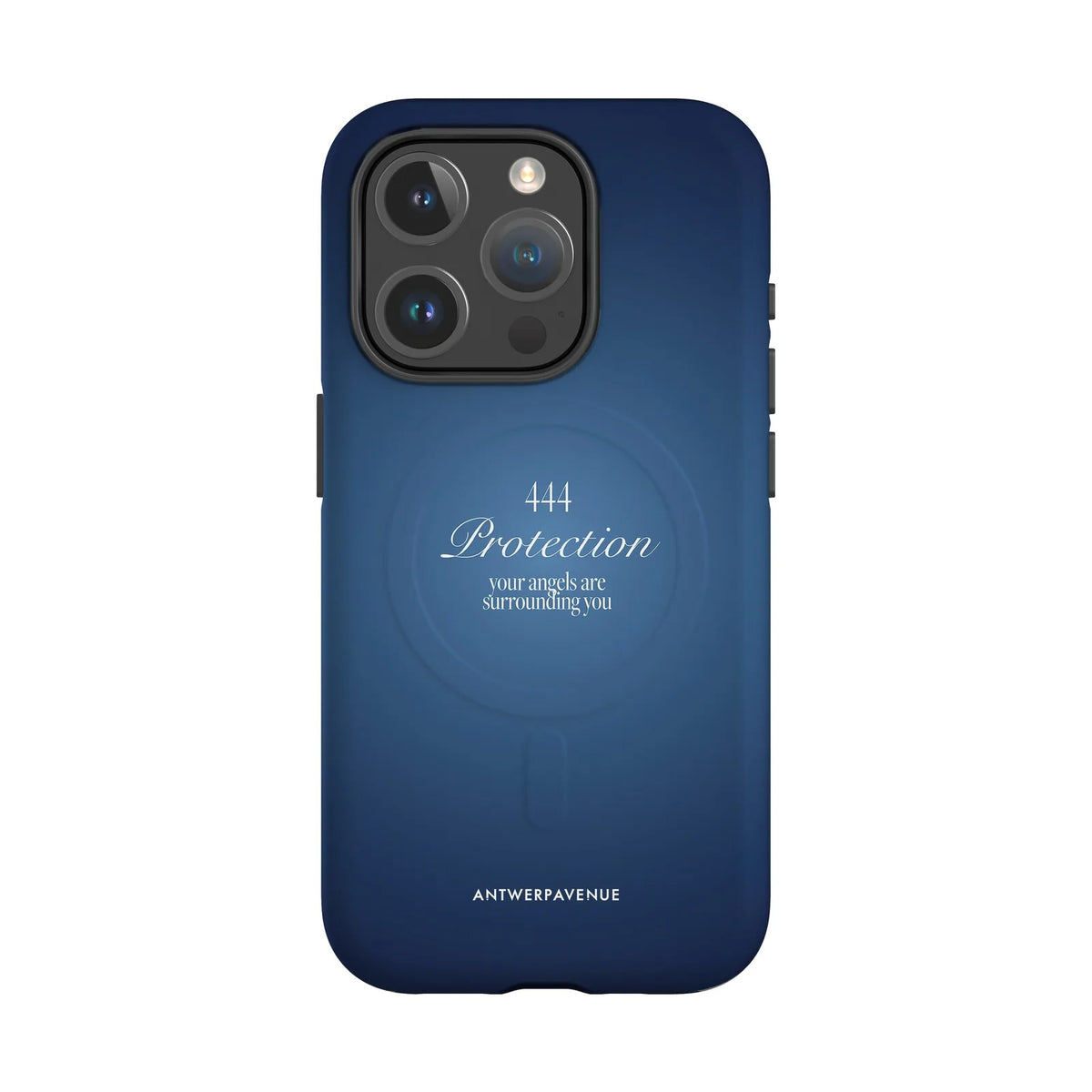 444 Protection - Blue Case - iPhone 15 Pro MagSafe mockup