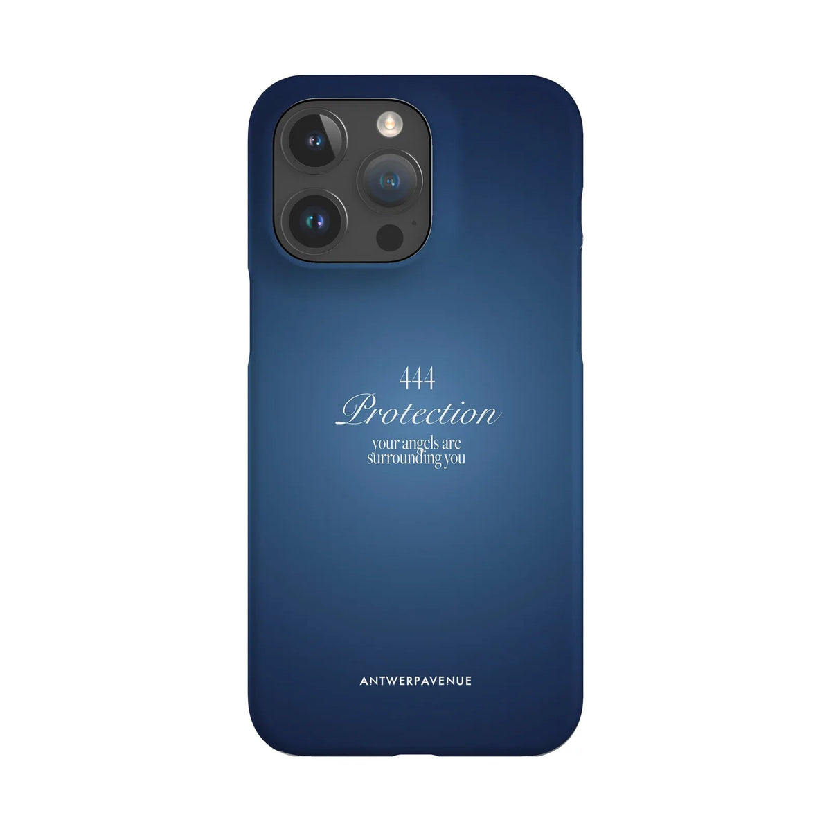 444 Protection - Blue Case - iPhone 15 Pro Max Snap mockup