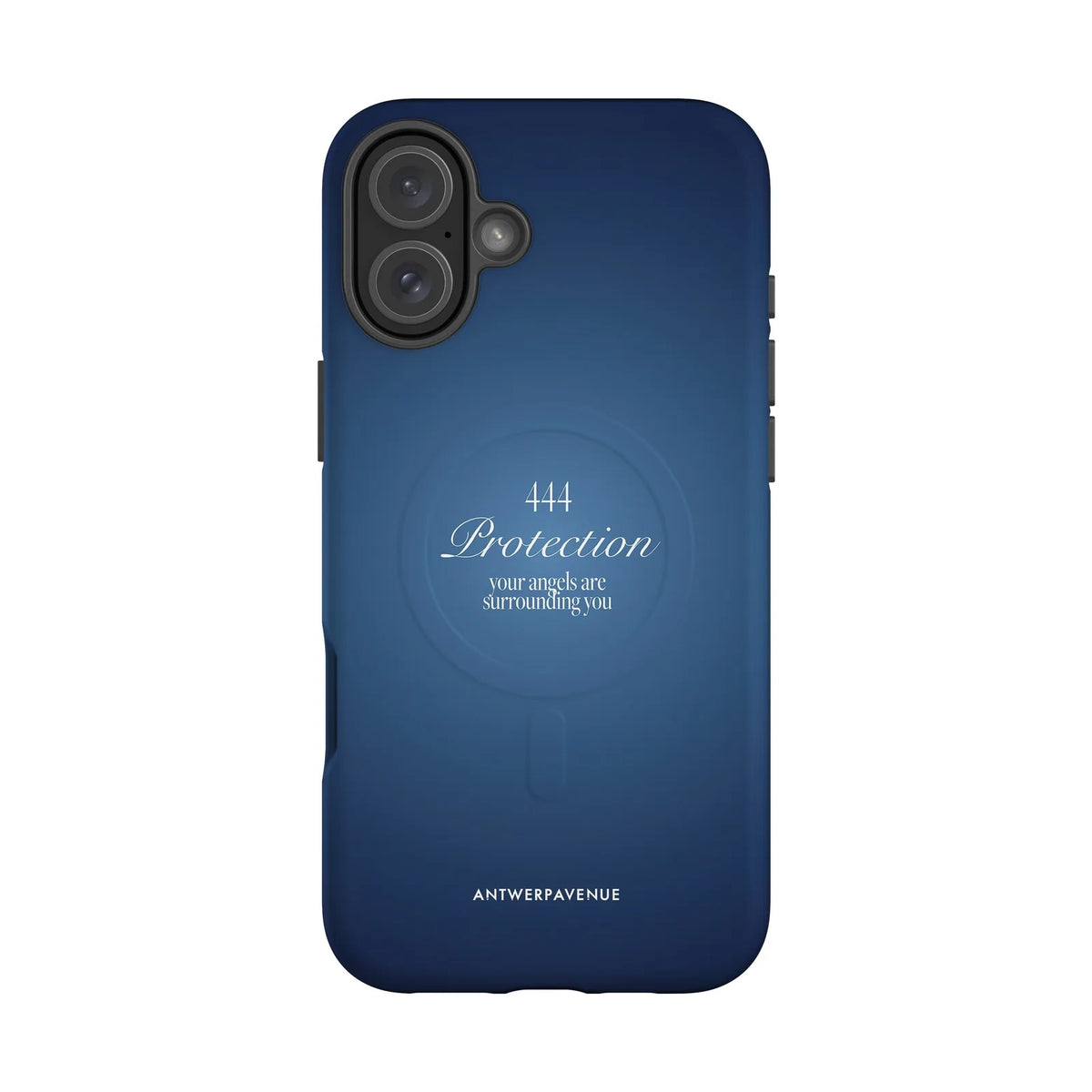 444 Protection - Blue Case - iPhone 16 Plus MagSafe mockup