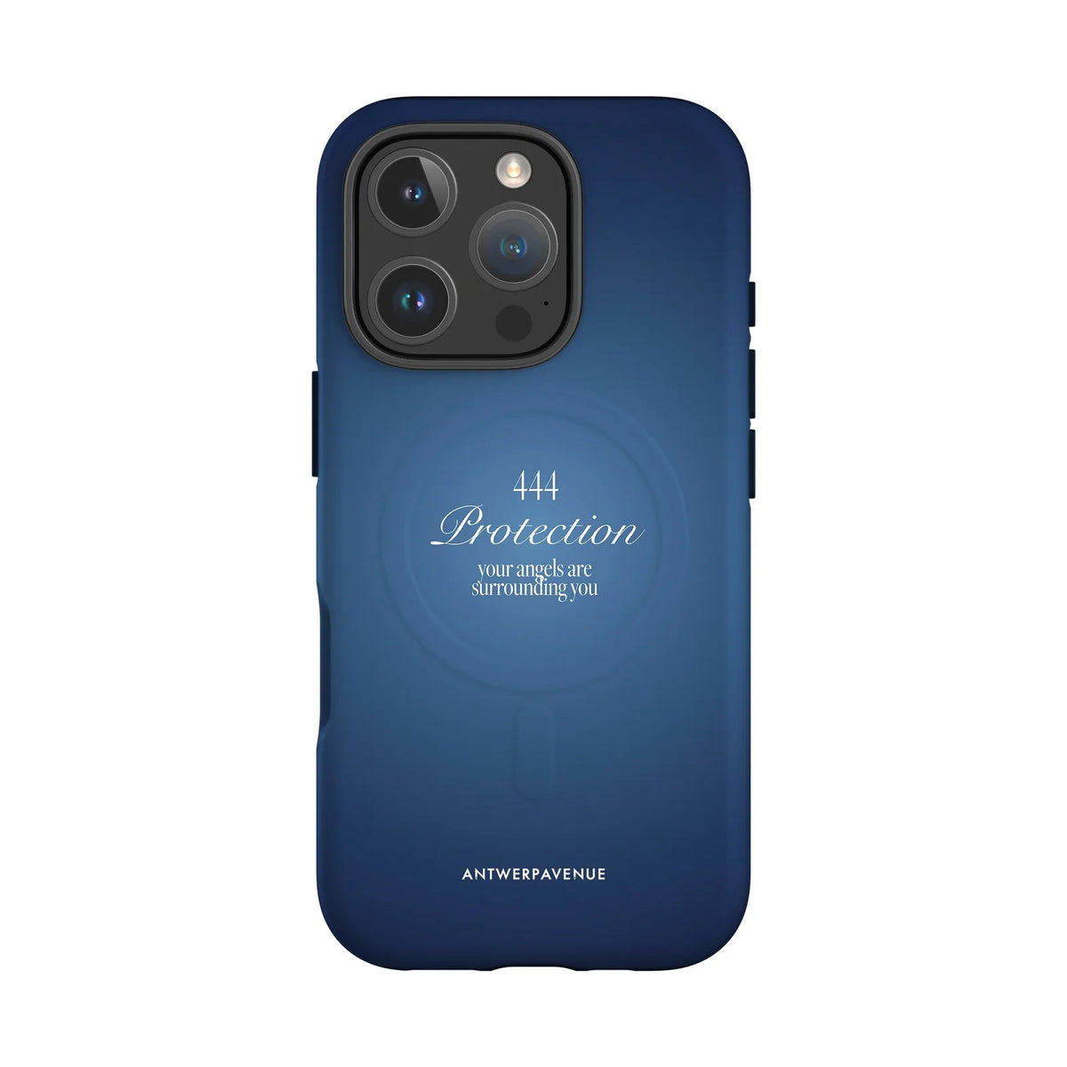 444 Protection - Blue Case - iPhone 16 Pro MagSafe mockup