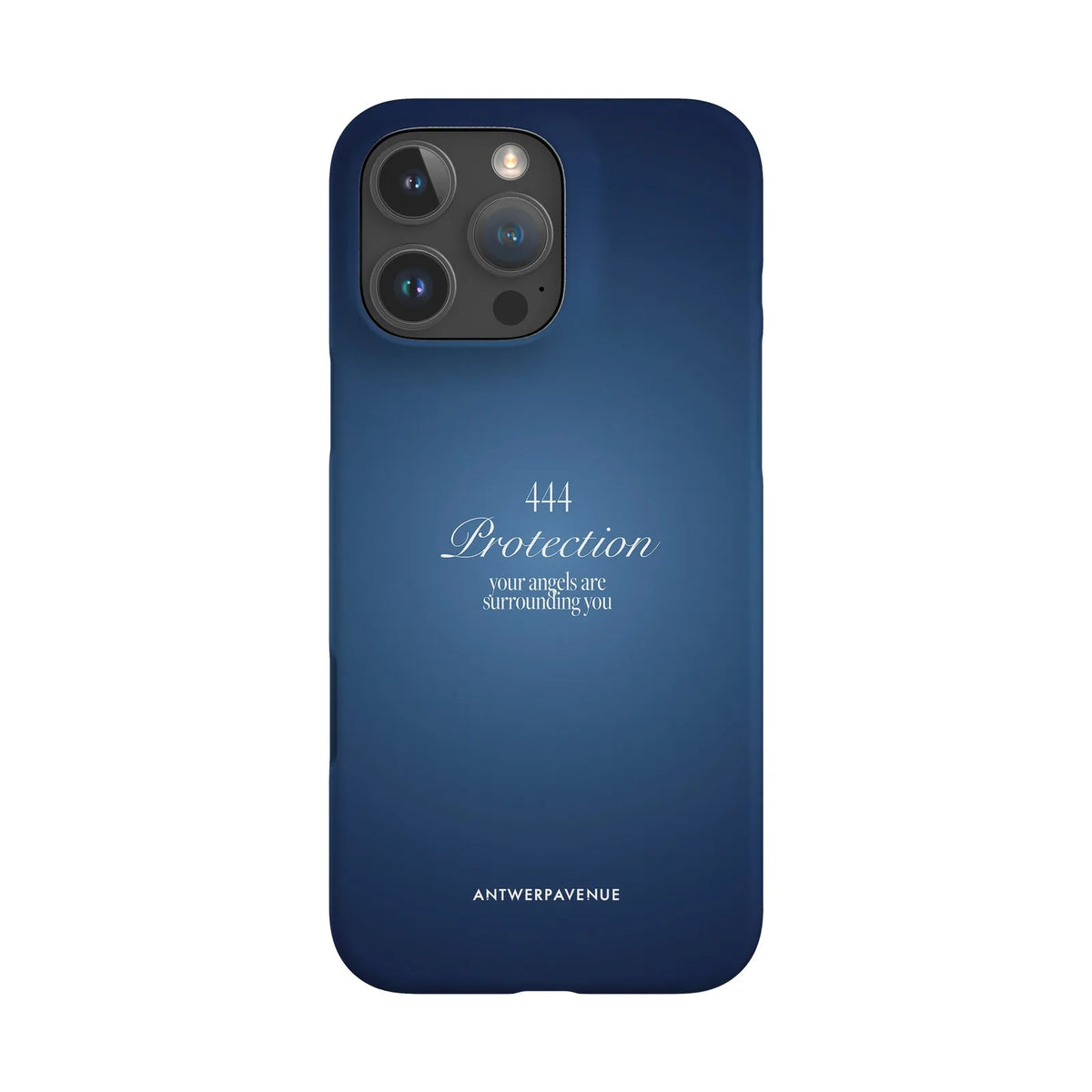 444 Protection - Blue Case - iPhone 16 Pro Max Snap mockup