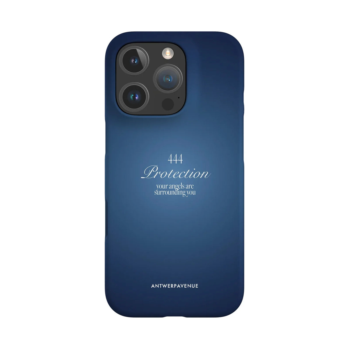 444 Protection - Blue Case - iPhone 16 Pro Snap mockup