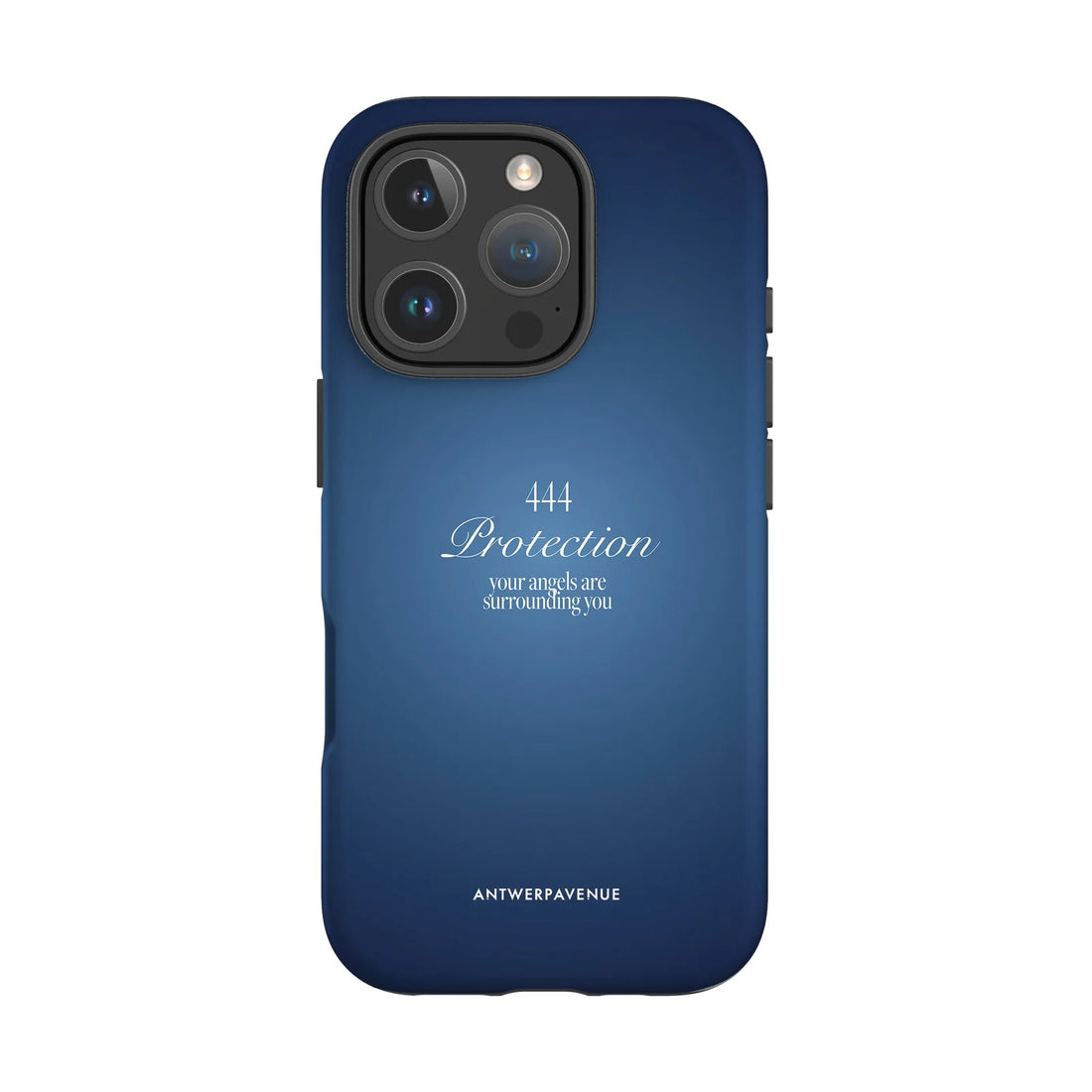 444 Protection - Blue Case - iPhone 16 Pro mockup