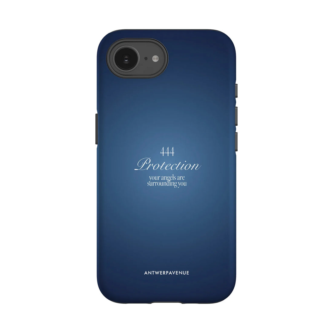 444 Protection - Blue Case - iPhone 16e mockup