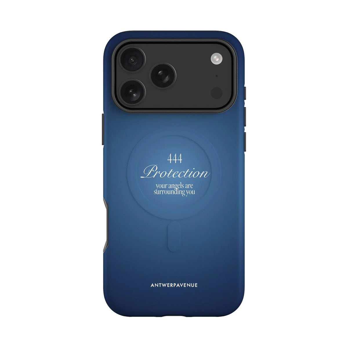 444 Protection - Blue Case - iPhone 17 Pro Max MagSafe mockup