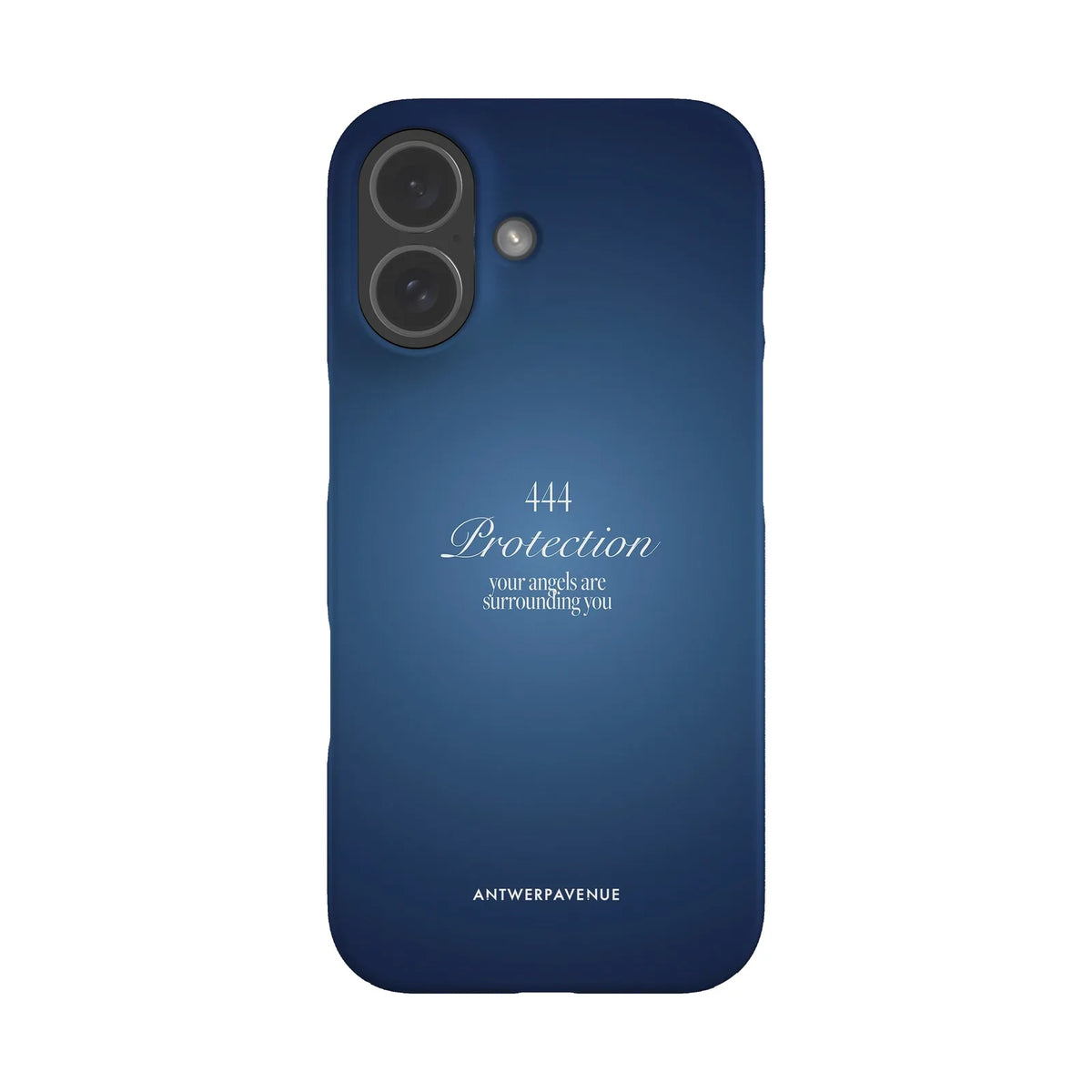 444 Protection - Blue Case - iPhone 17 Snap mockup